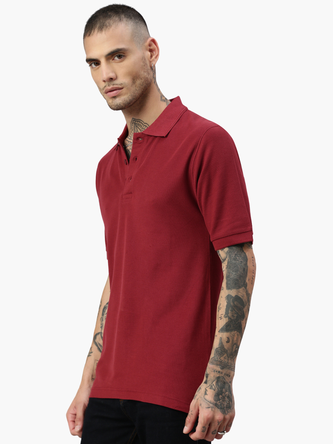 Premium piqué polo shirt organic John