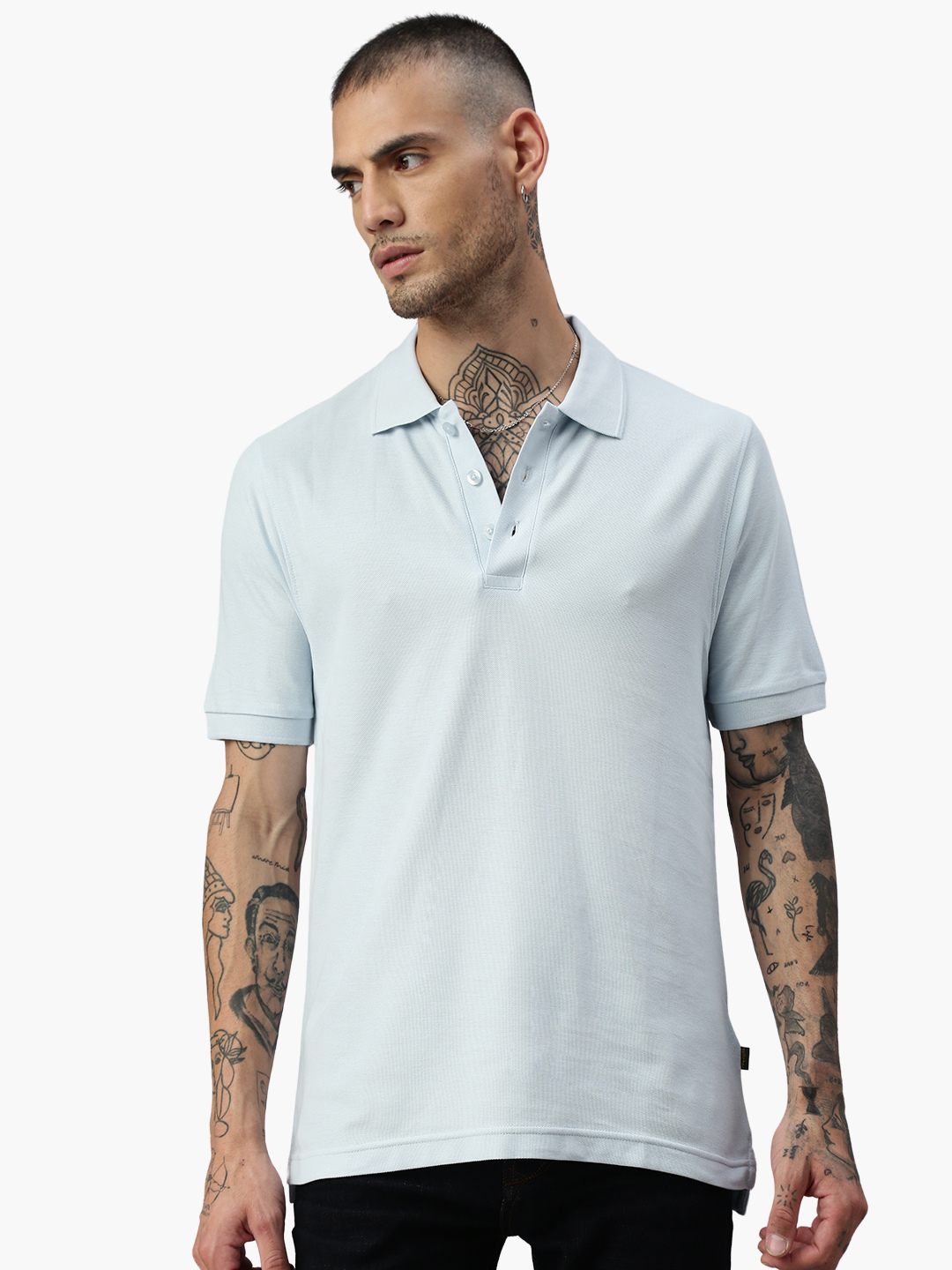 Premium piqué polo shirt organic John