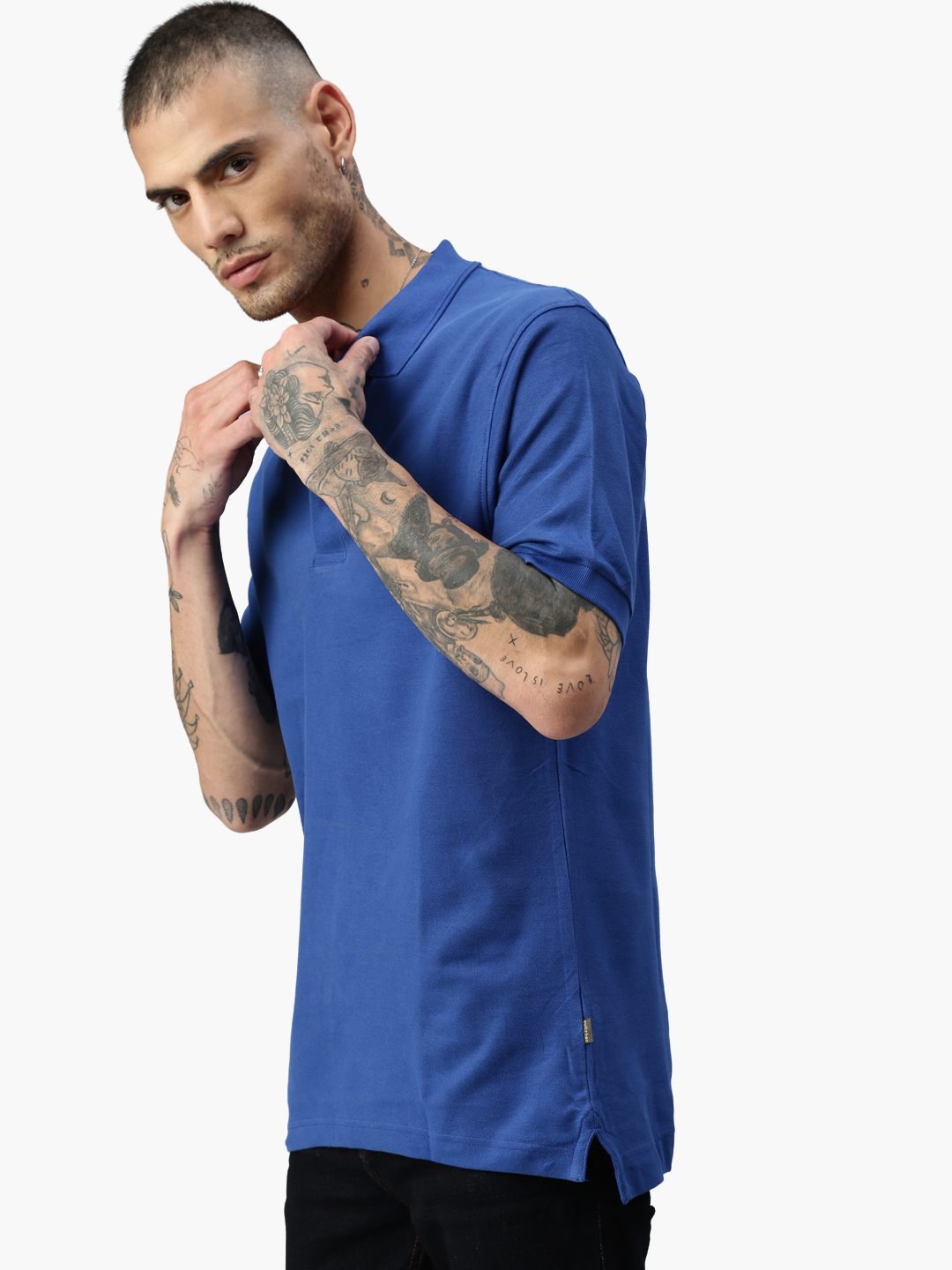 Premium piqué polo shirt organic John