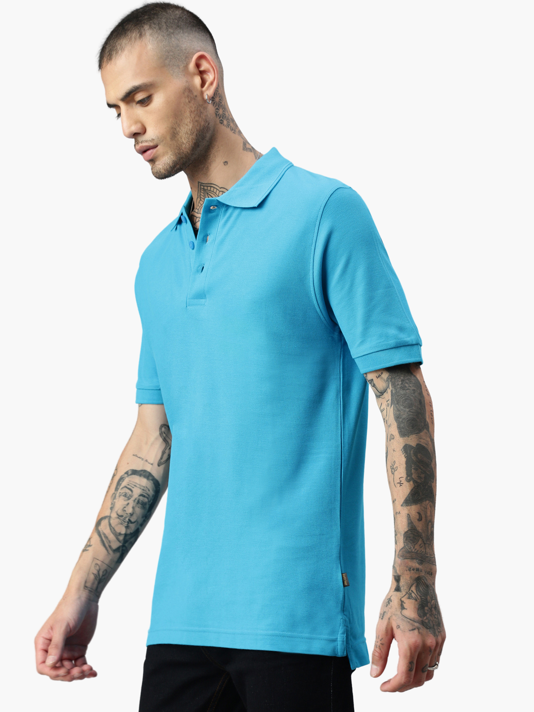 Premium piqué polo shirt organic John