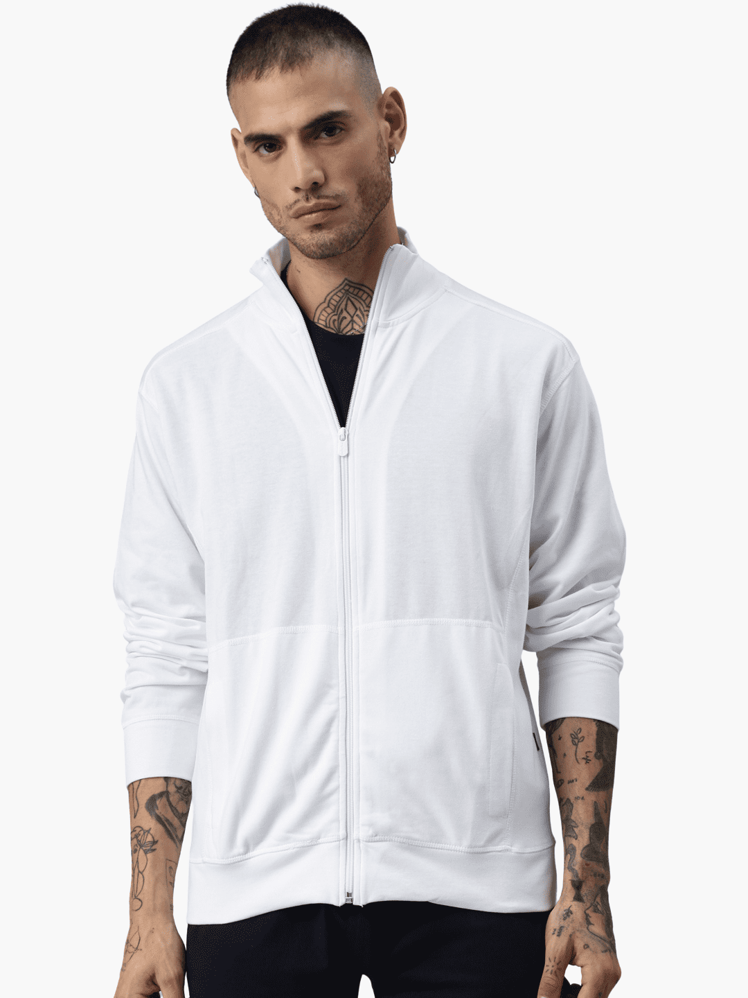 Store regular fit, very light jacket with high neckline