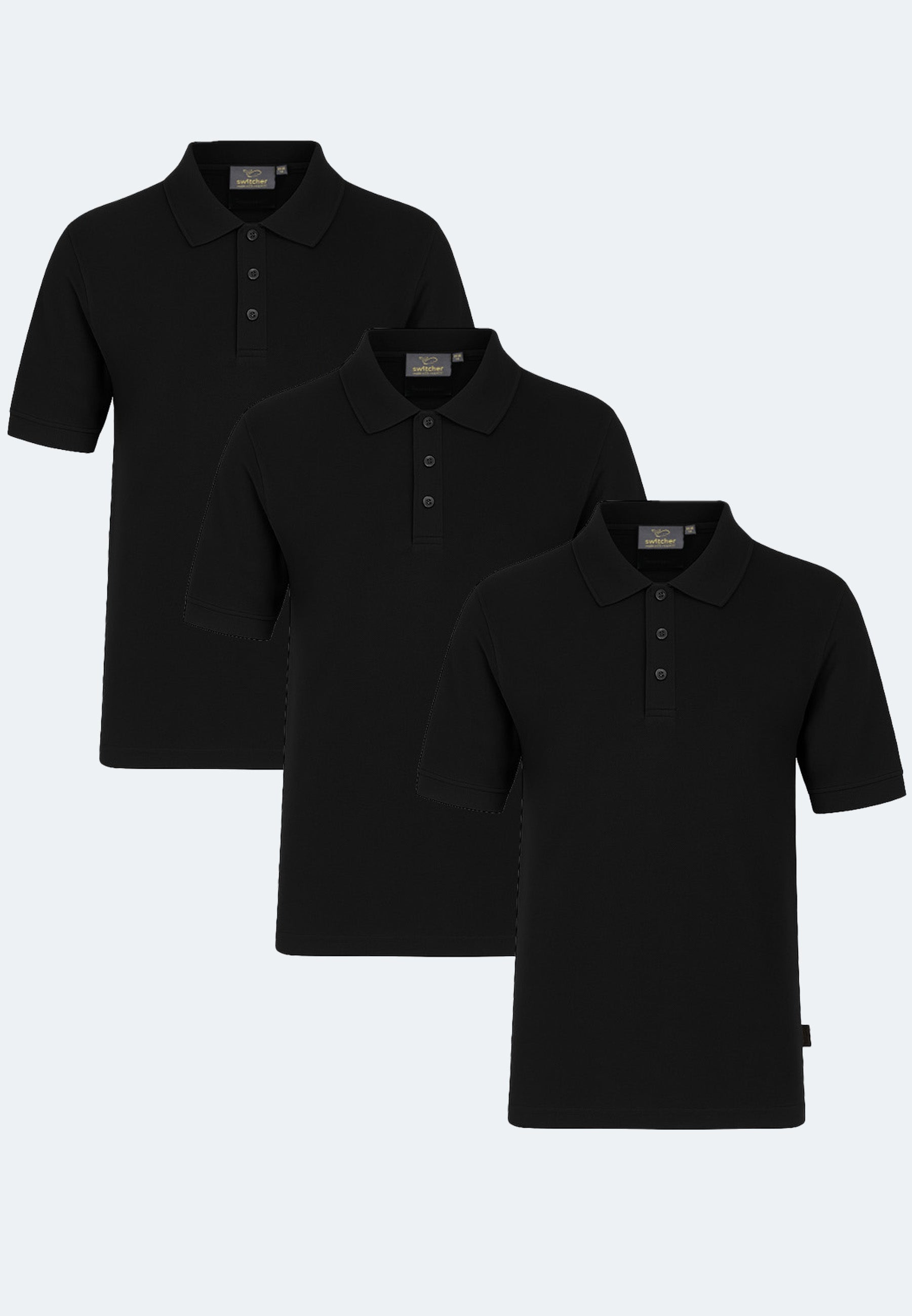 Switcher men's polo John color/40 noir