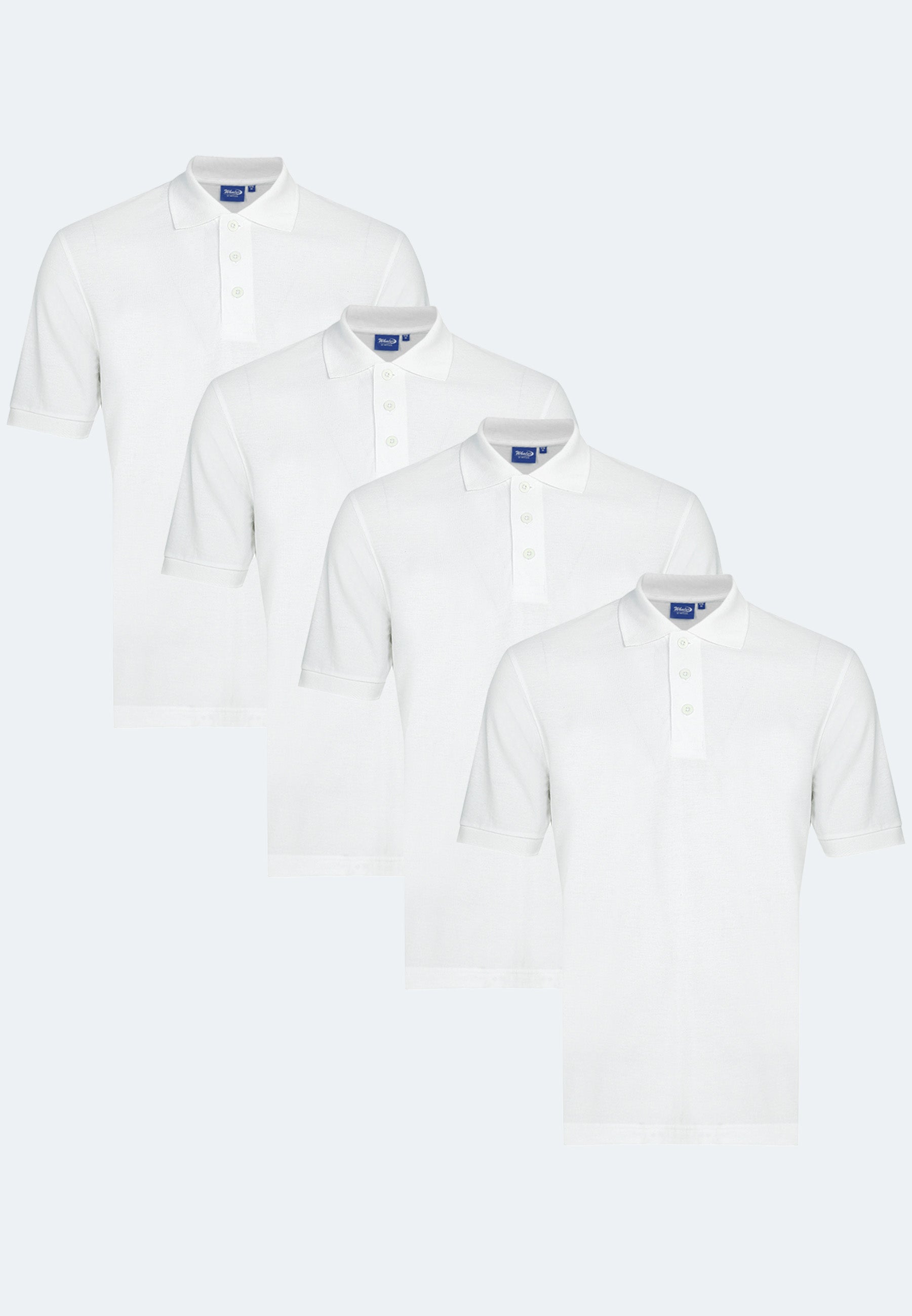 4-pack Airtex piqué polo shirt Whale