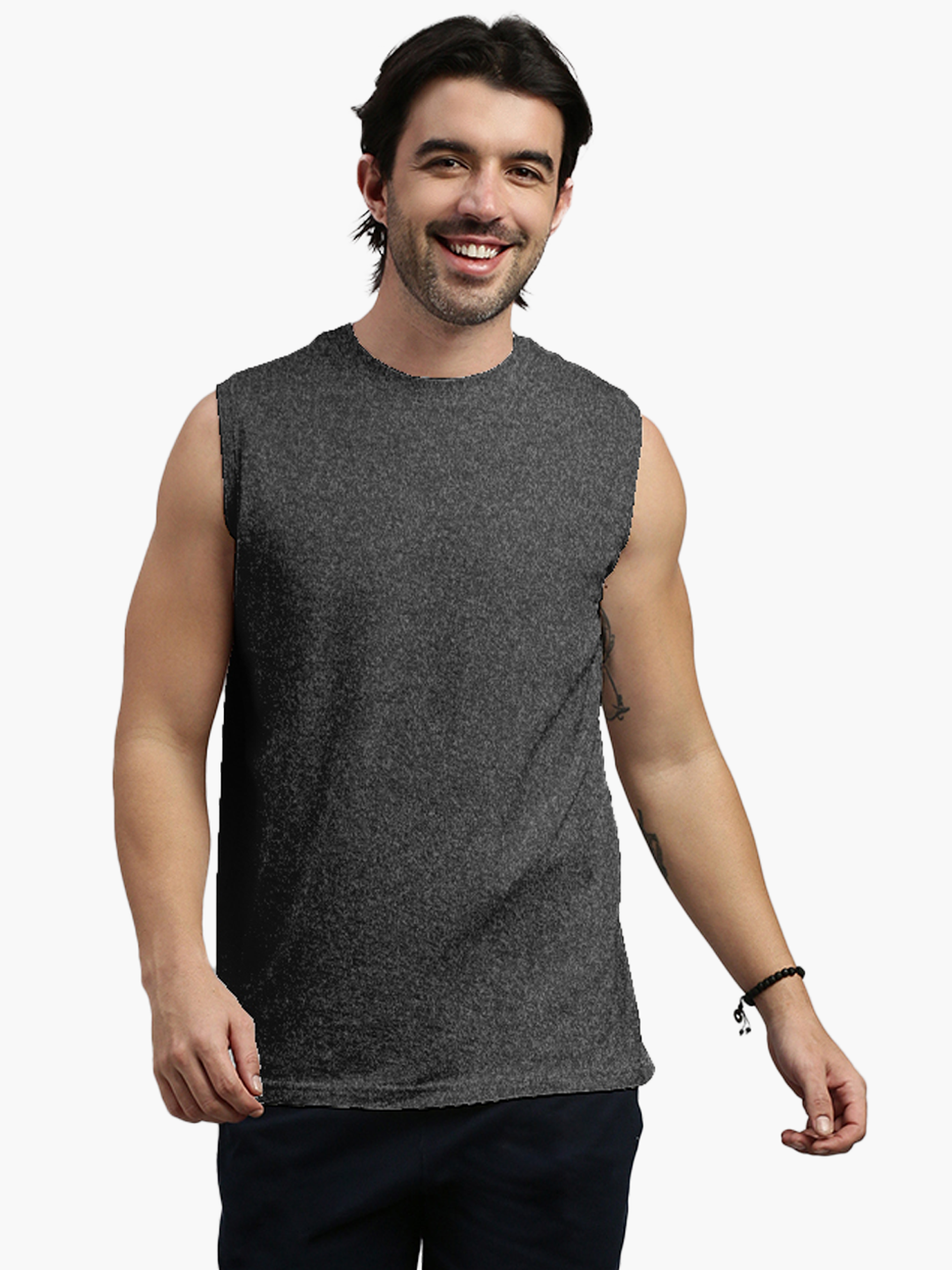 Switcher men's tank top arnie color/41 noir chine
