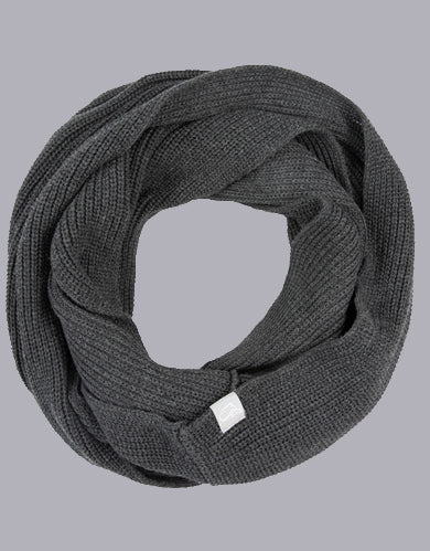 Kefalonia Recycled Cotton-Polyester Loop Scarf