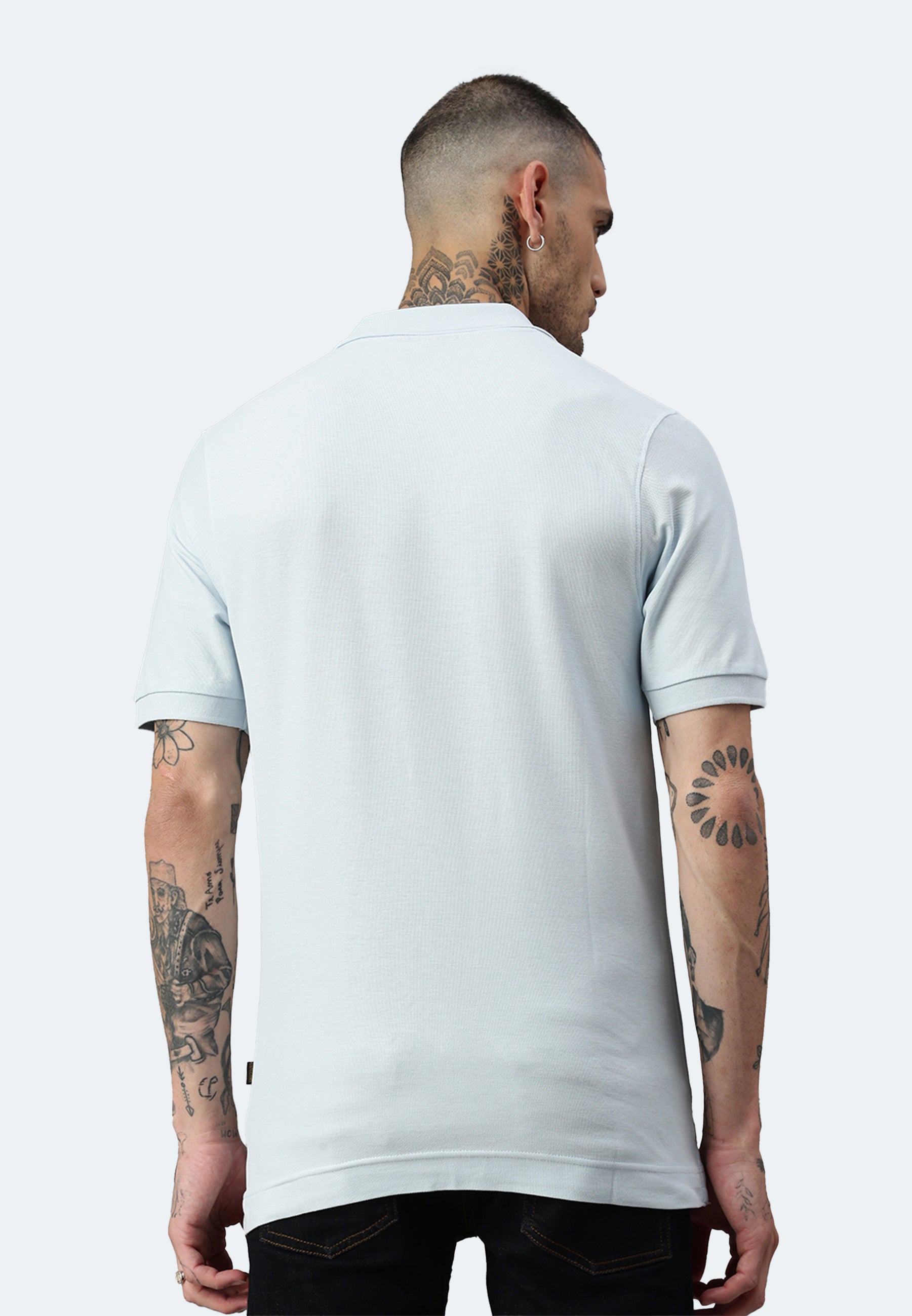 Switcher men's polo john color/blue angel