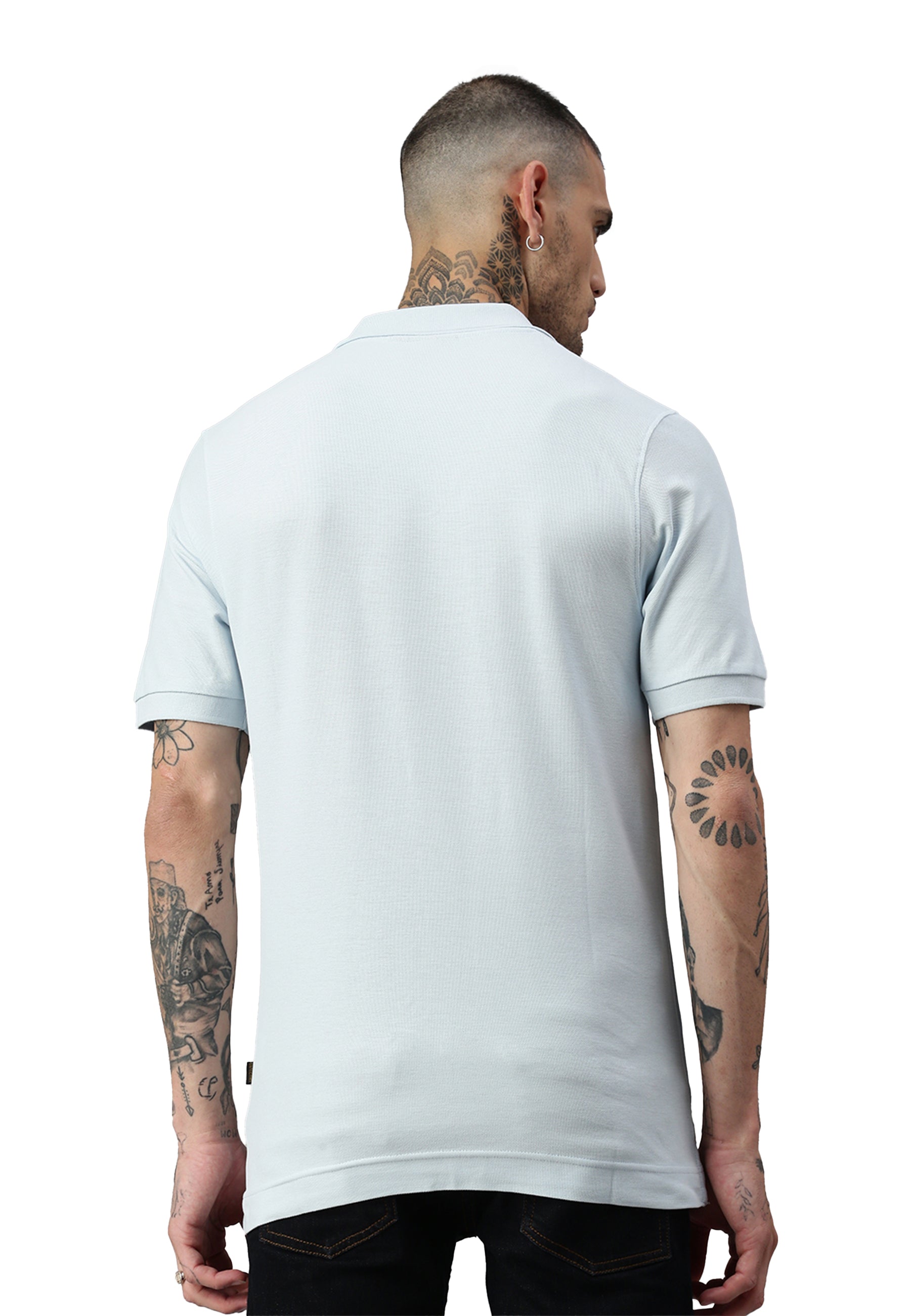 Switcher men's polo john color/blue angel