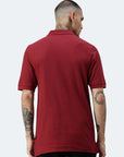 Switcher men's polo john color/burgundy