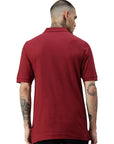 Switcher men's polo john color/burgundy