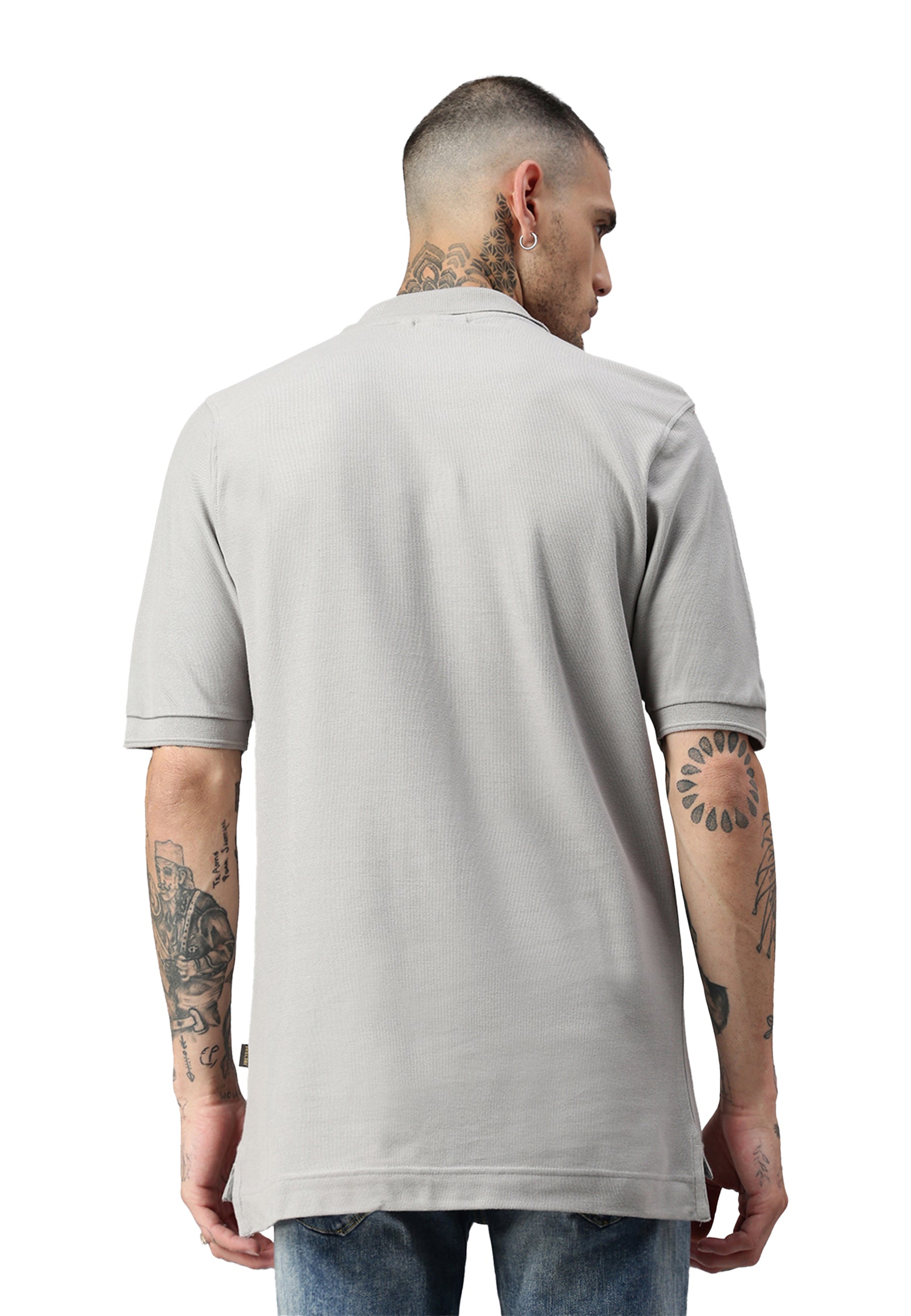 Switcher men's polo john color/gris fonce