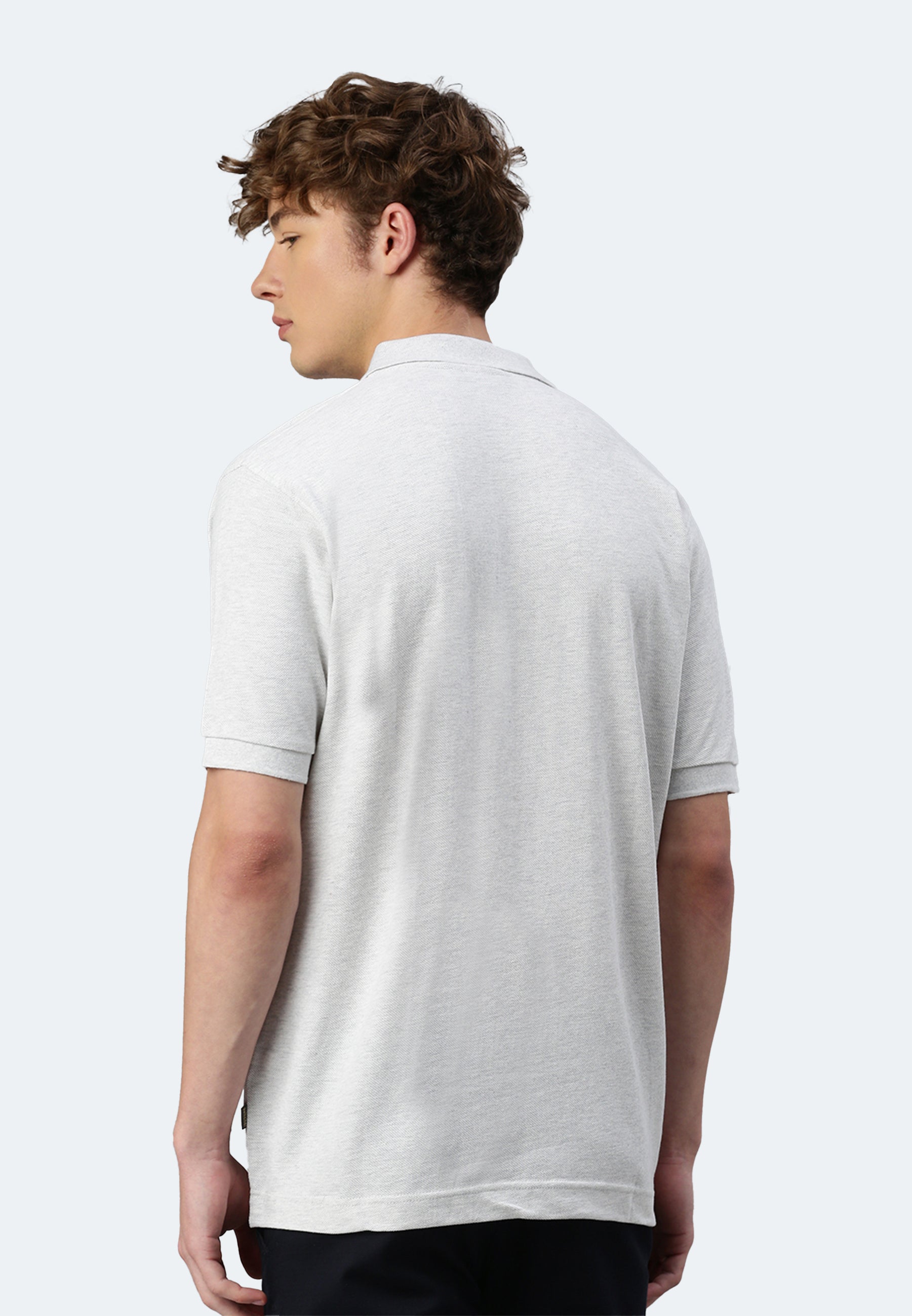 Switcher men's polo samuel color/blanc chine