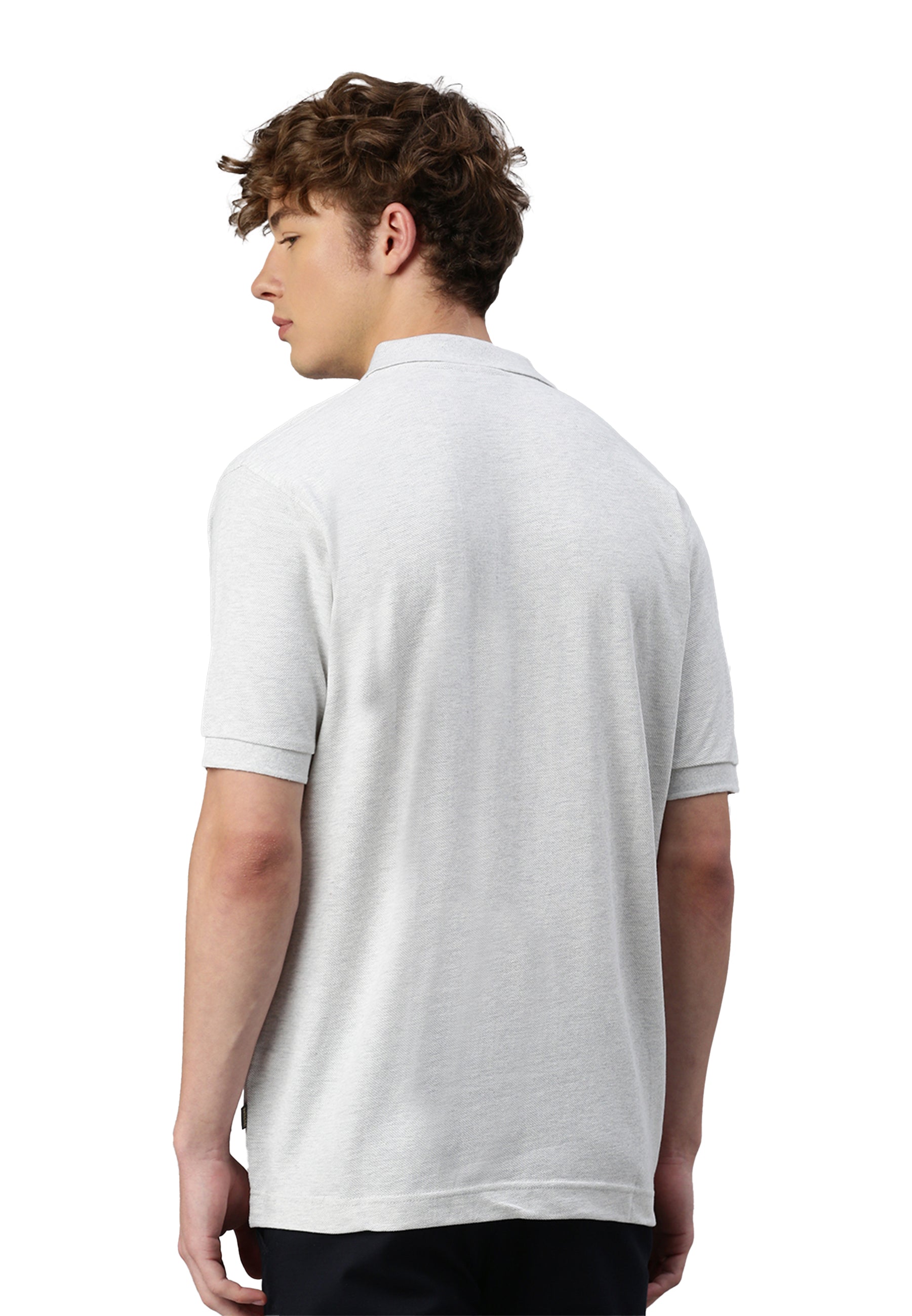 Switcher men's polo samuel color/blanc chine