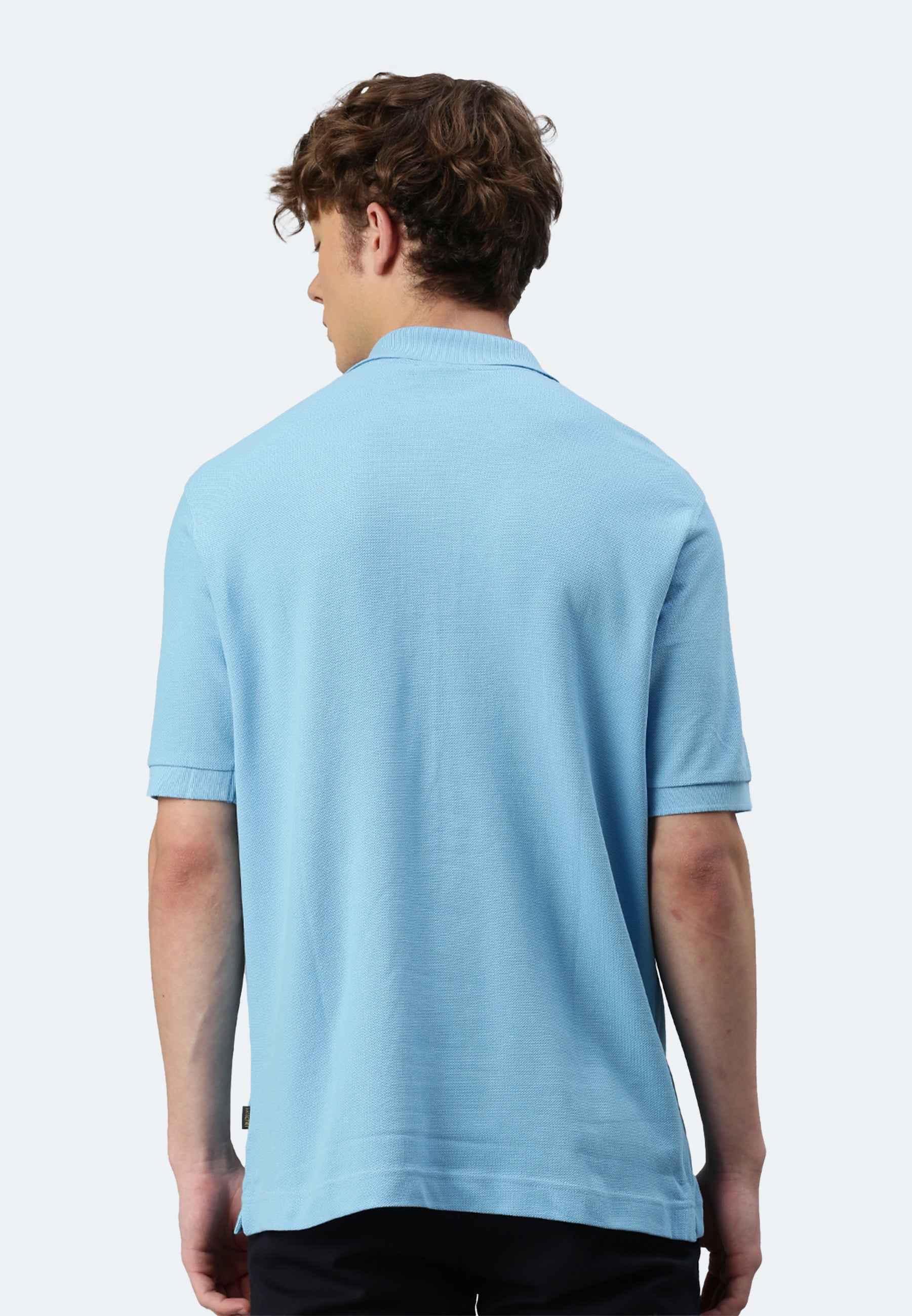 Switcher men's polo samuel color/blue ice