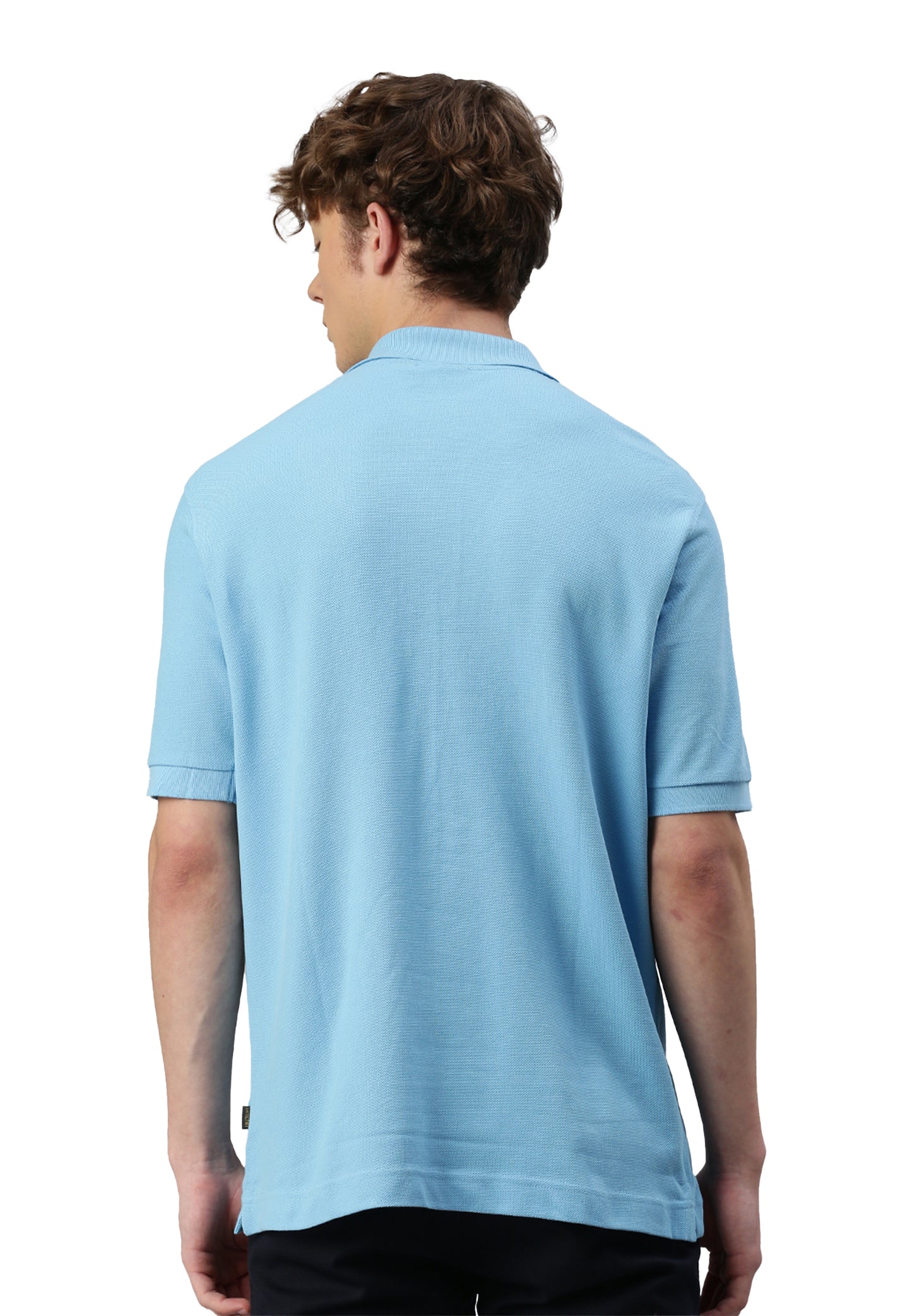Switcher men's polo samuel color/276 blue ice