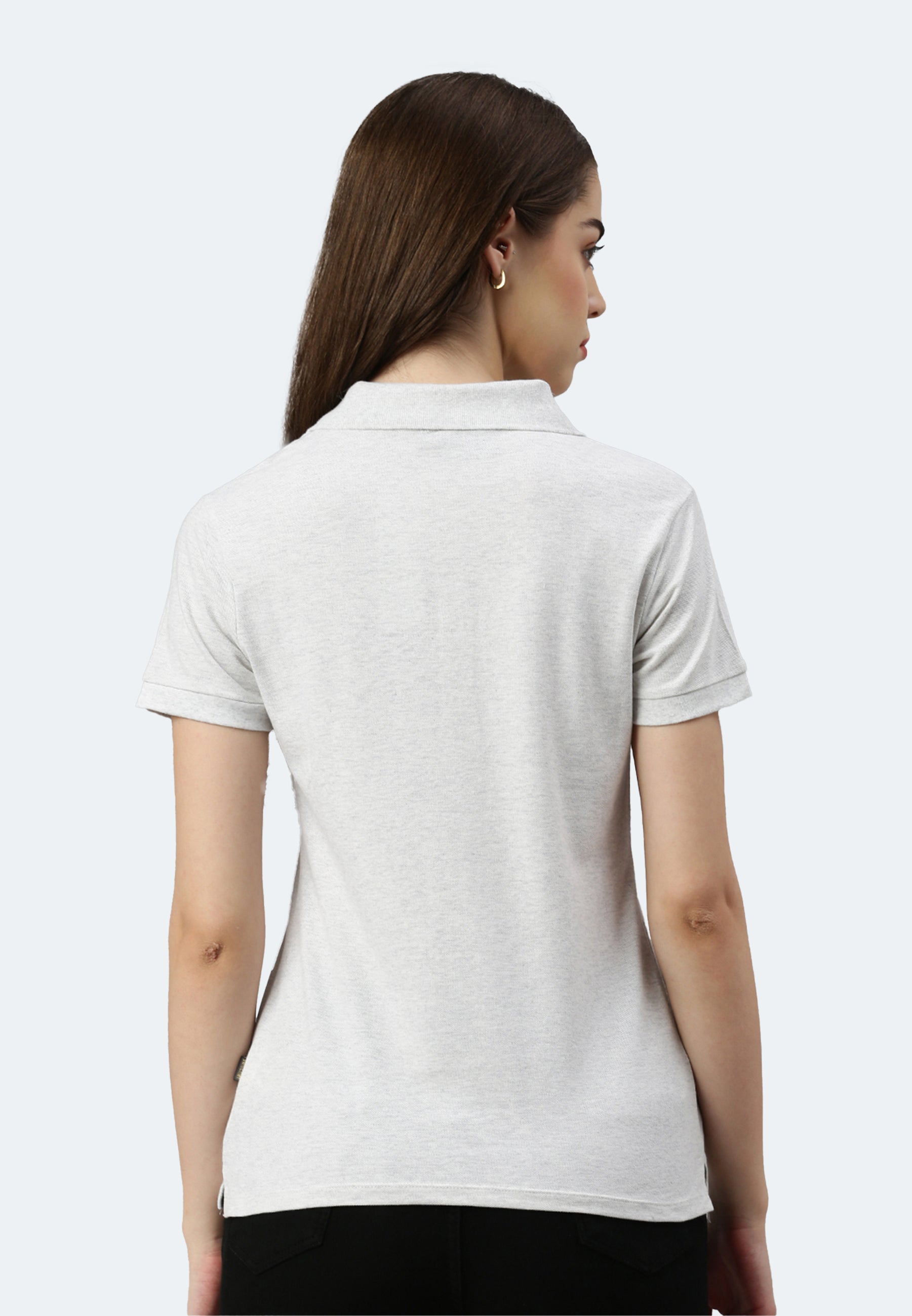 Switcher Lady polo stacy color/blanc chine