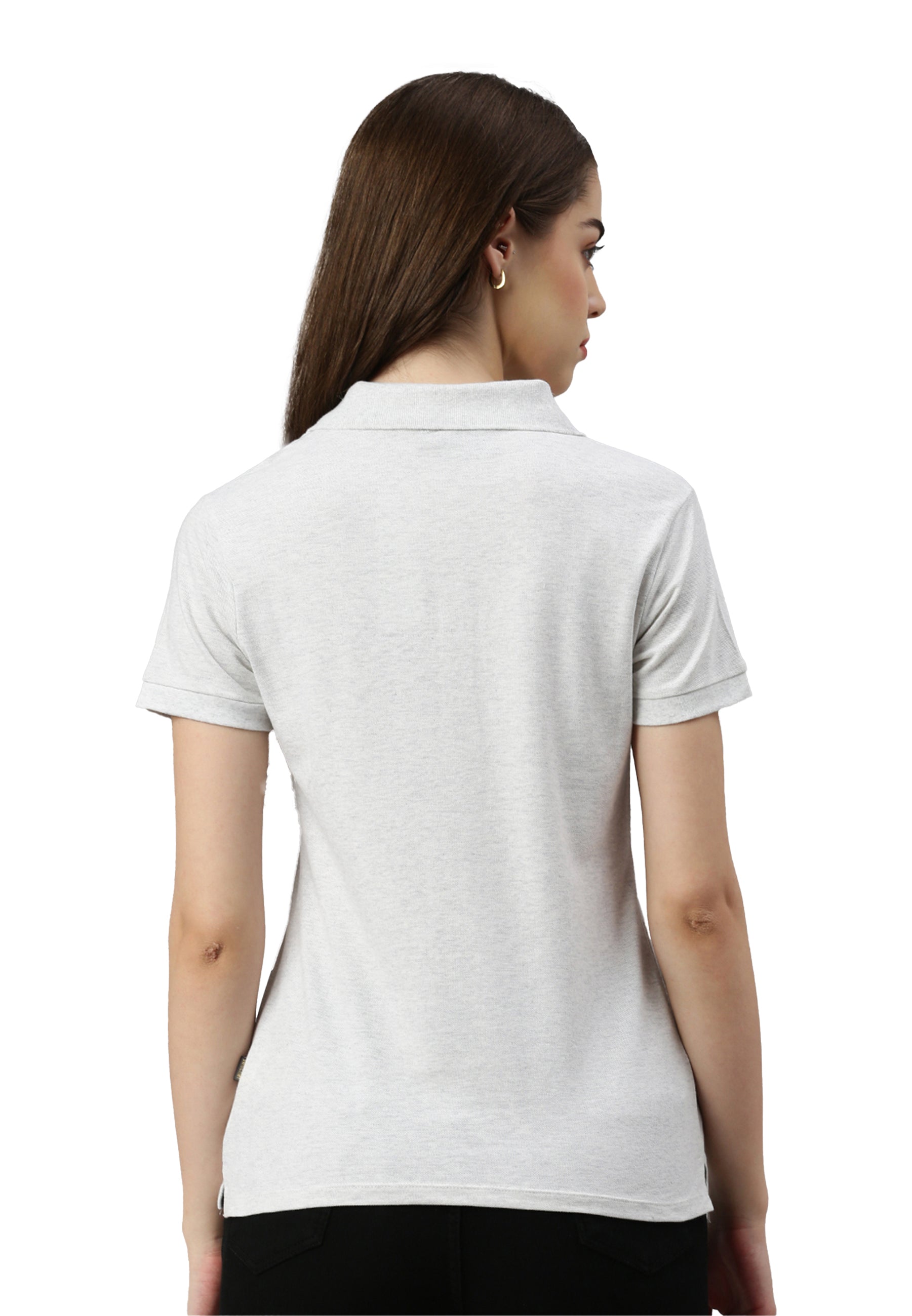 Switcher Lady polo stacy color/blanc chine