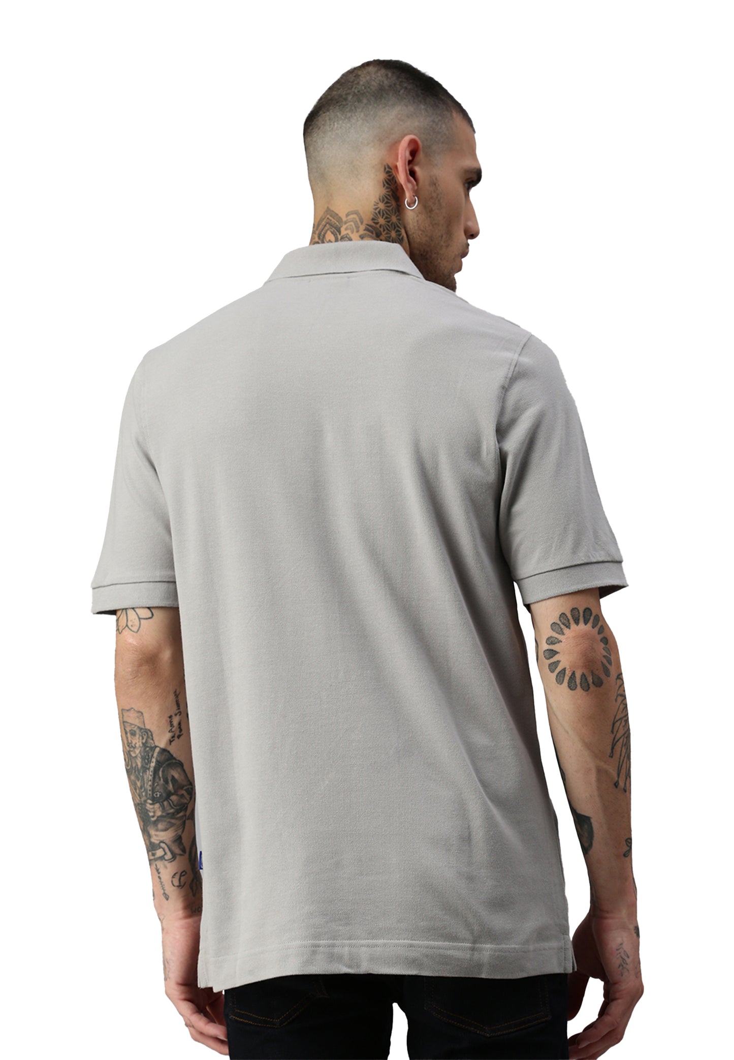 Switcher pocket polo whale color/402 gris foncé