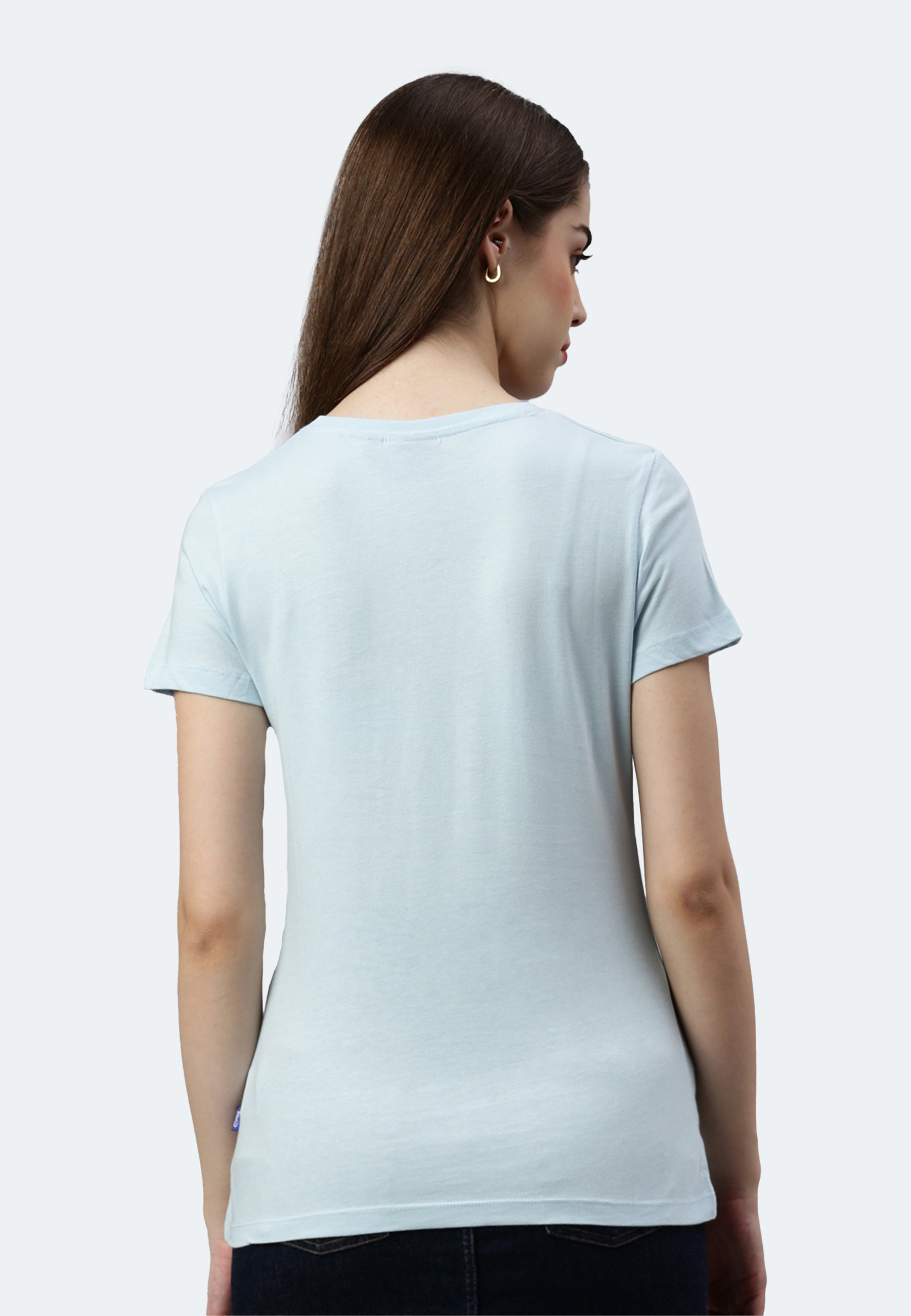 Switcher shirt Lady whale color/blue angel