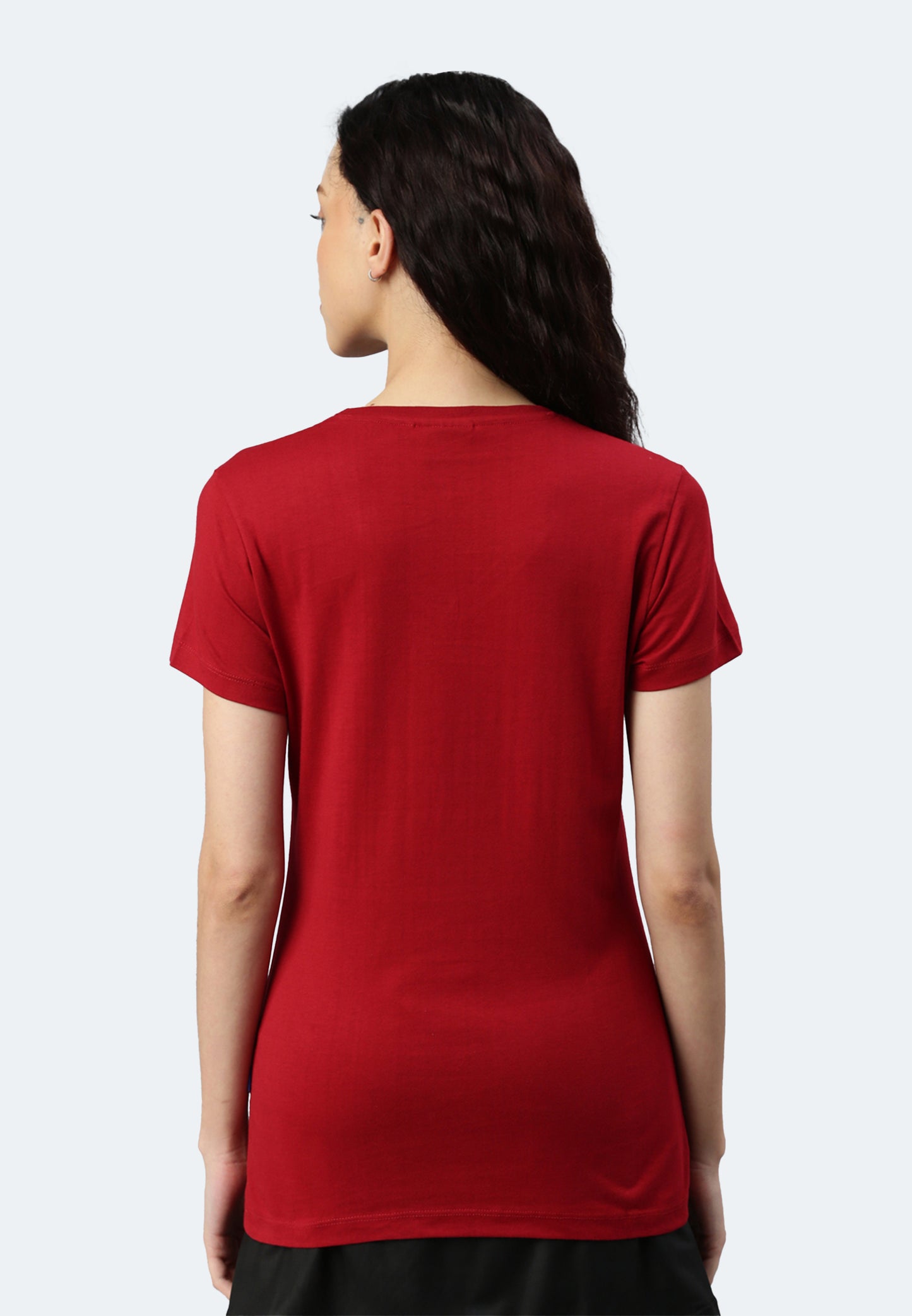 Switcher shirt Lady whale color/107 ketchup