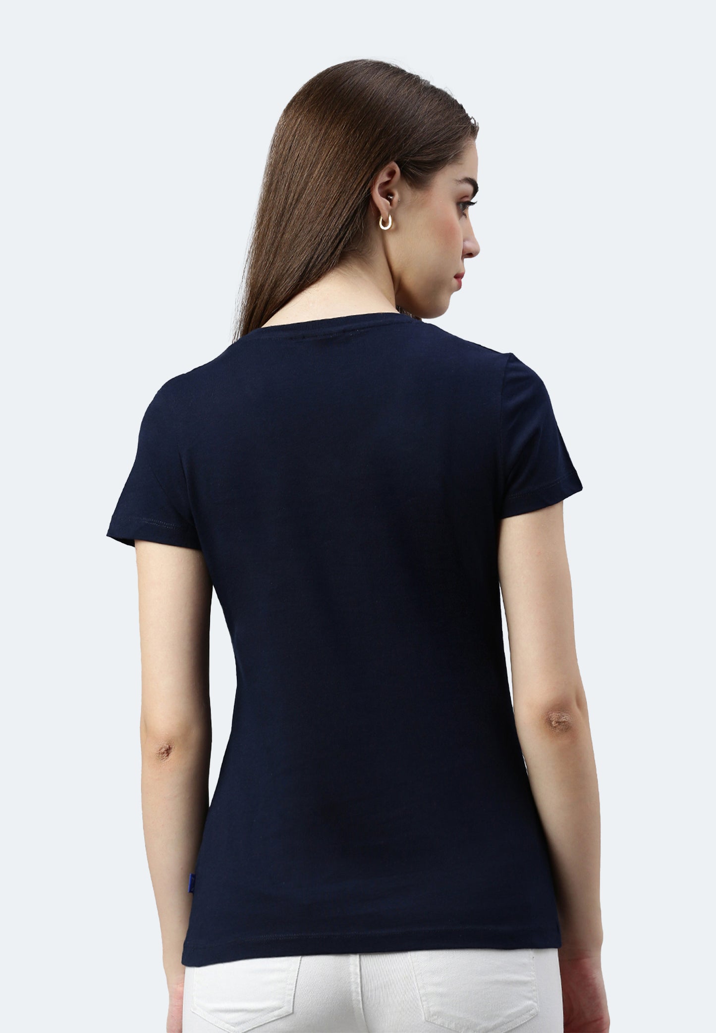Switcher shirt Lady whale color/20 navy