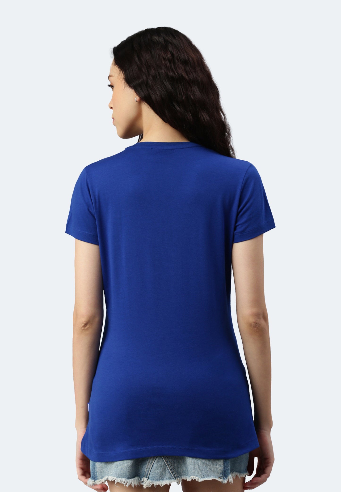 Switcher shirt Lady whale color/259 ocean