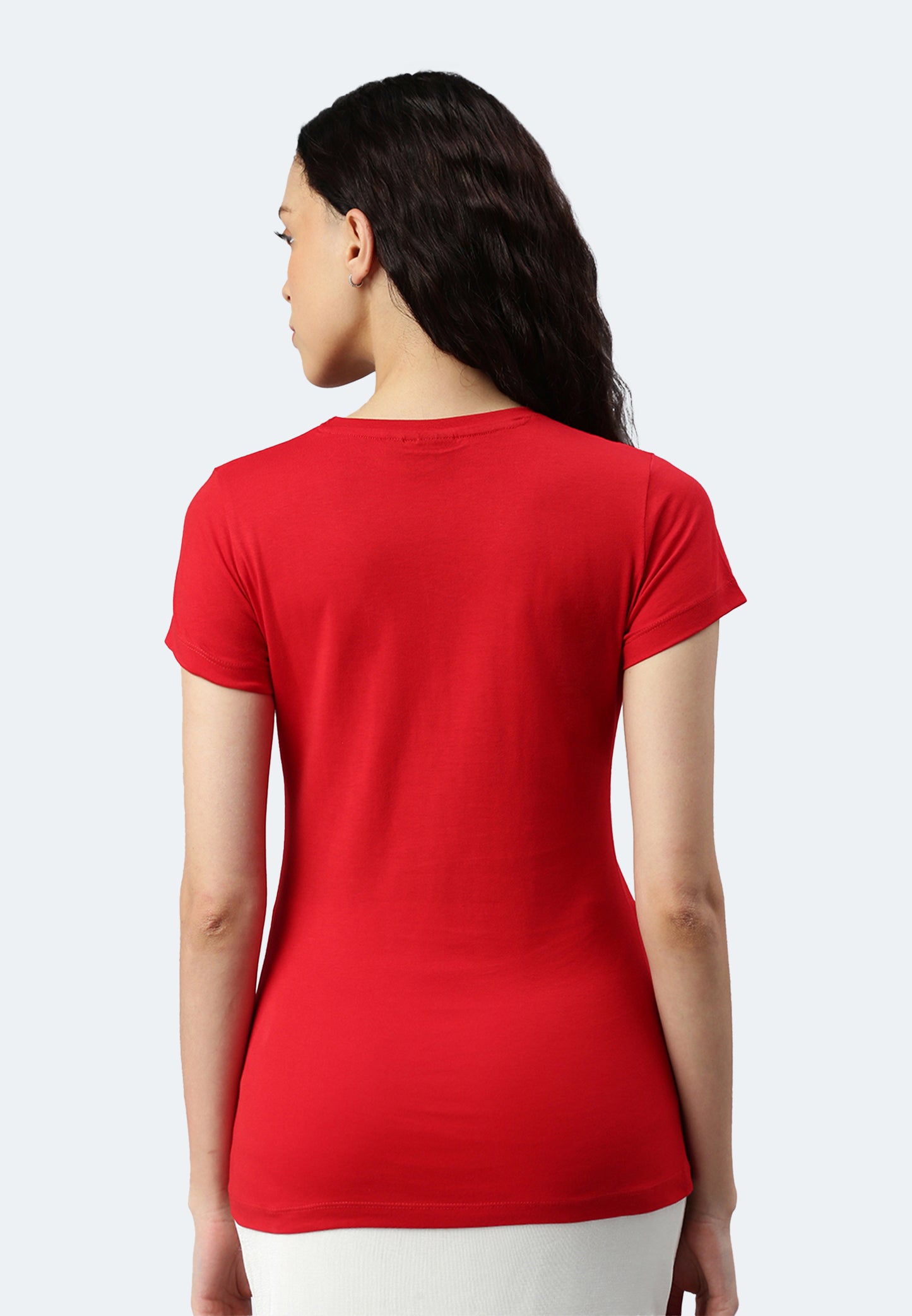 Switcher shirt Lady whale color/10 rouge