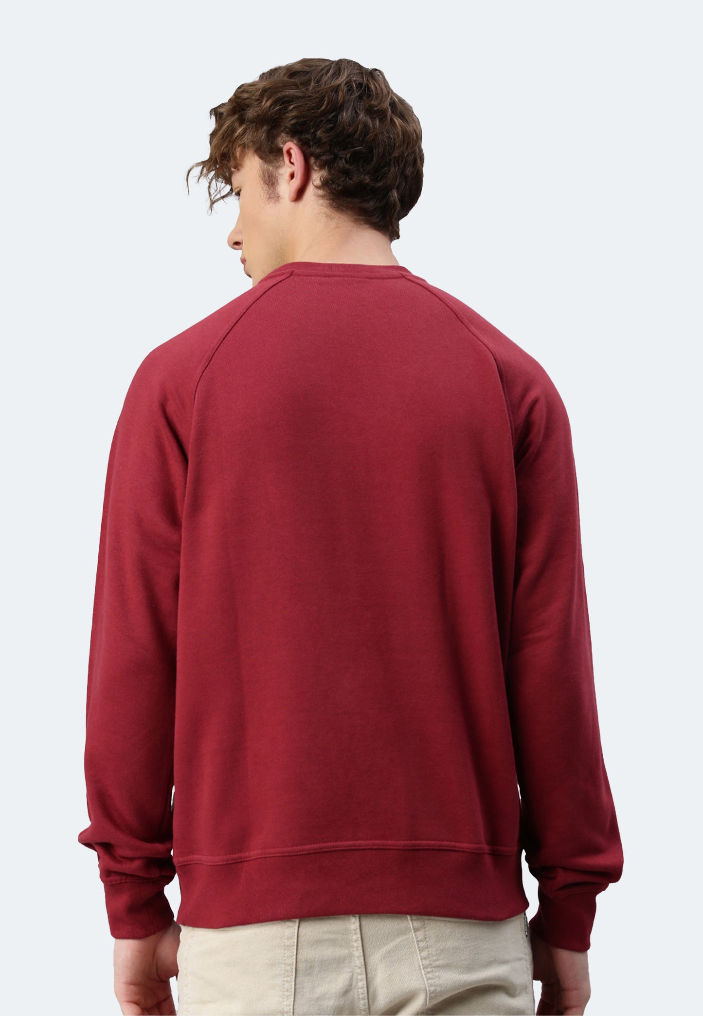 Switcher sweatshirt london color/158 burgundy