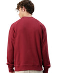 Switcher sweatshirt london color/burgundy