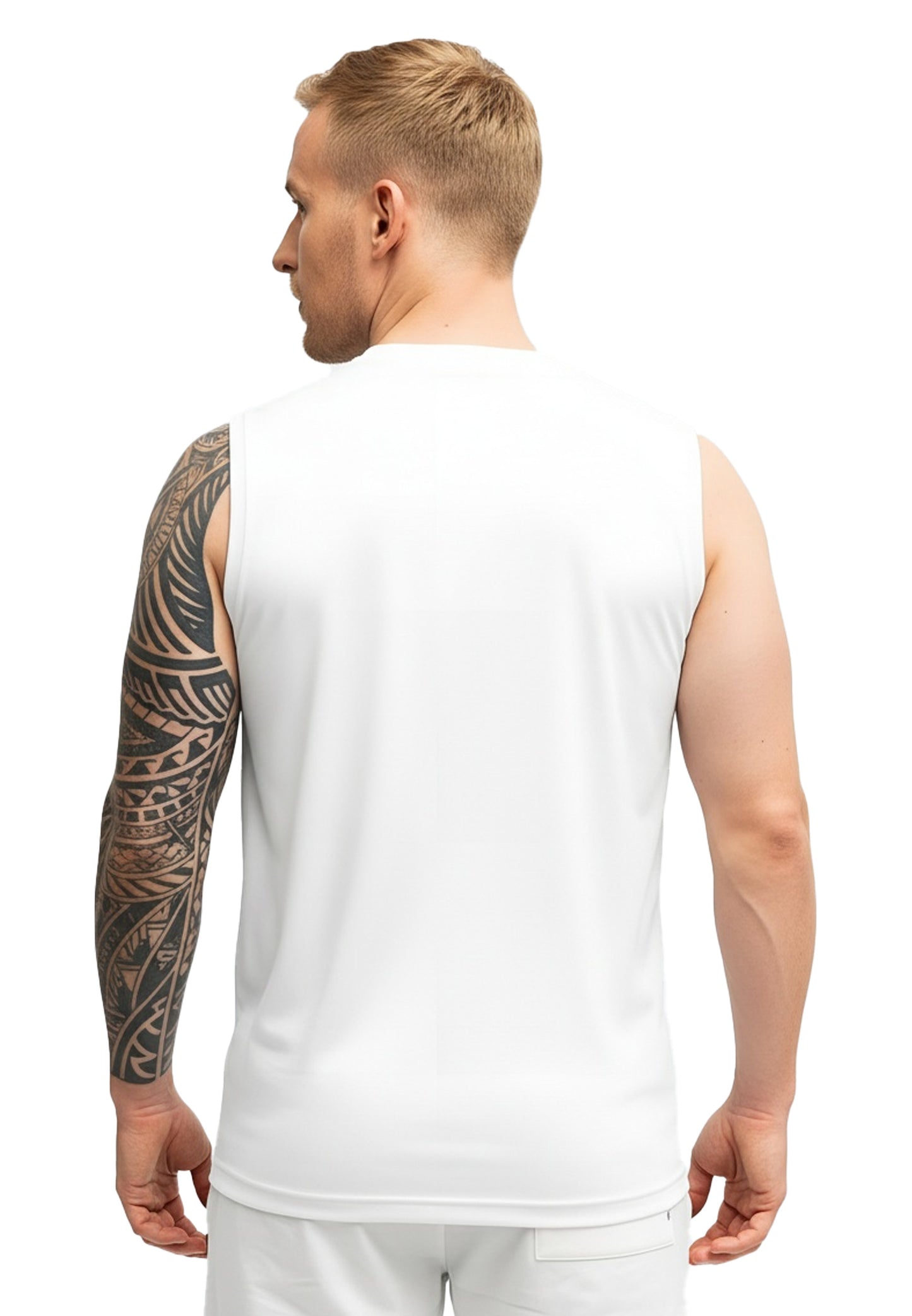 Switcher men's tank top arnie color/1 blanc