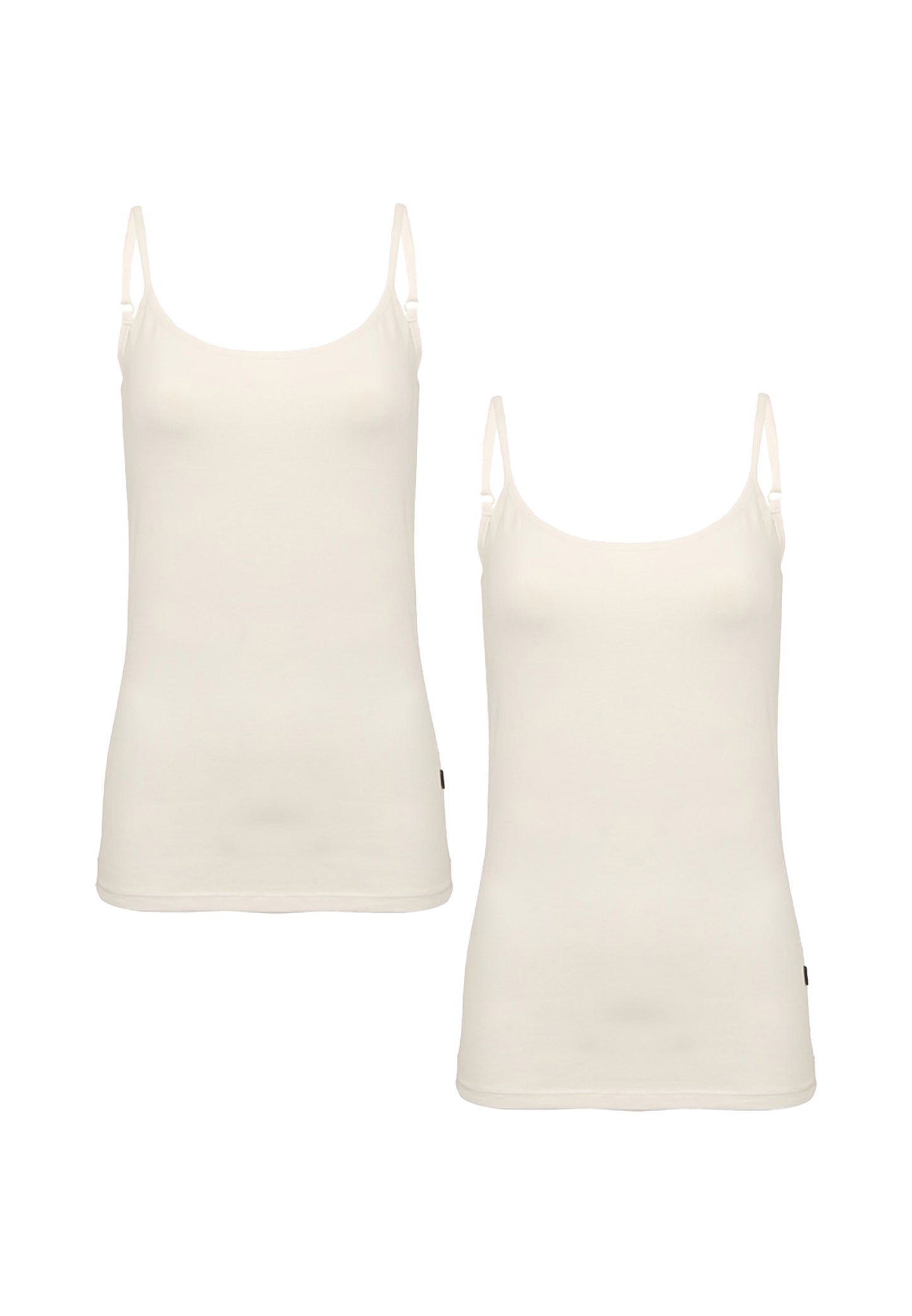 2-pack stretch spaghetti top Muriel