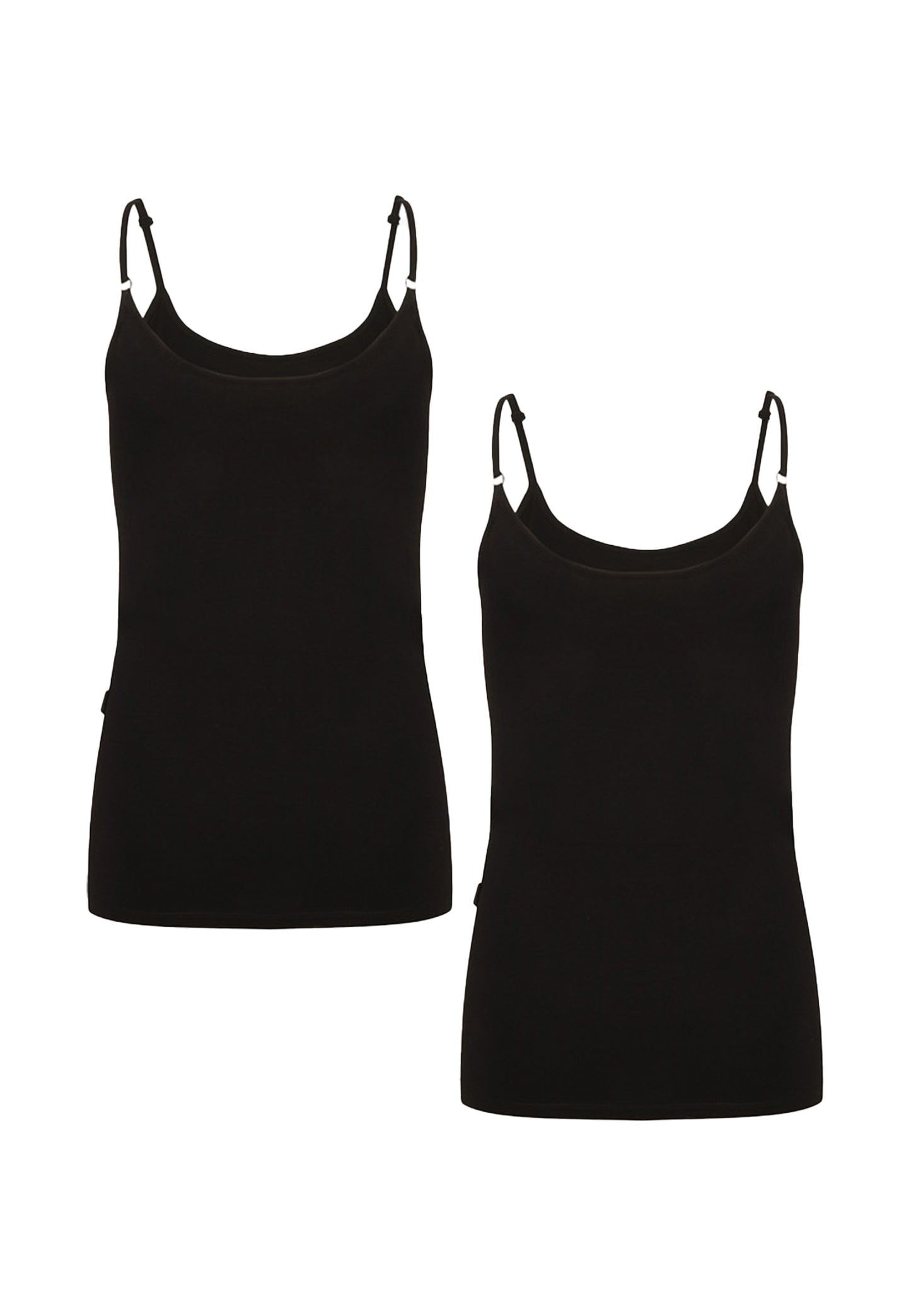 2-pack stretch spaghetti top Muriel