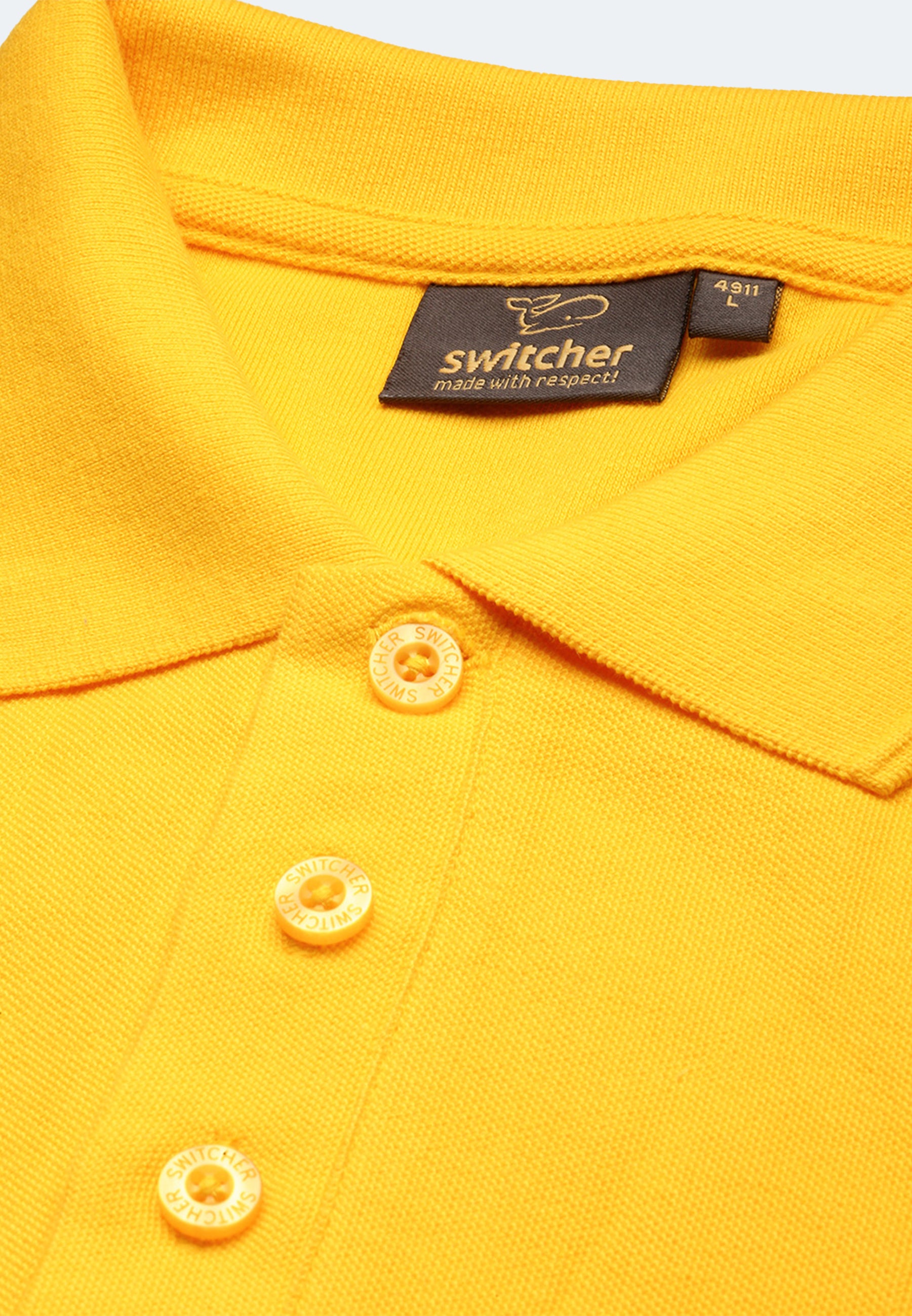 Switcher men's polo john color/jaune