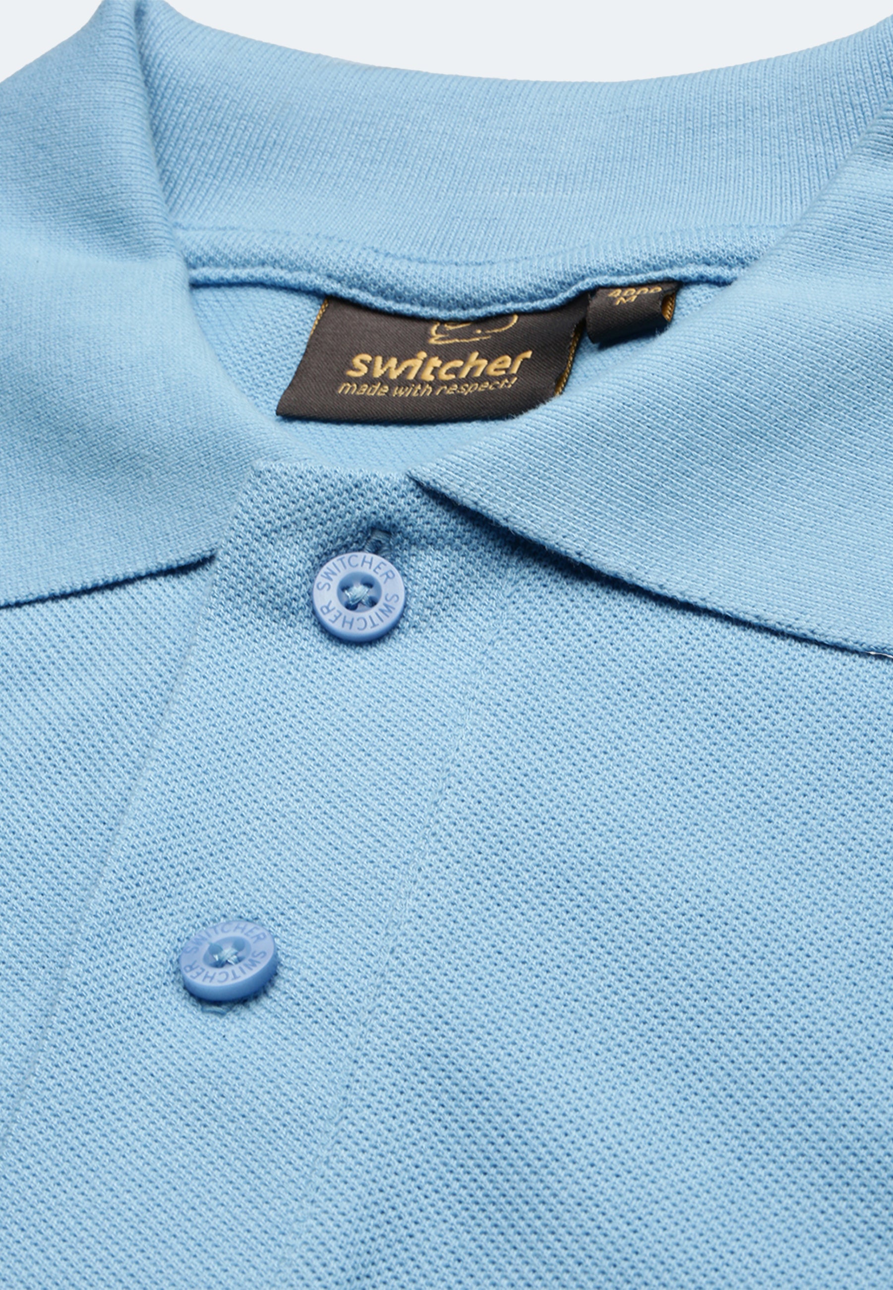 Switcher men's polo samuel color/blue ice