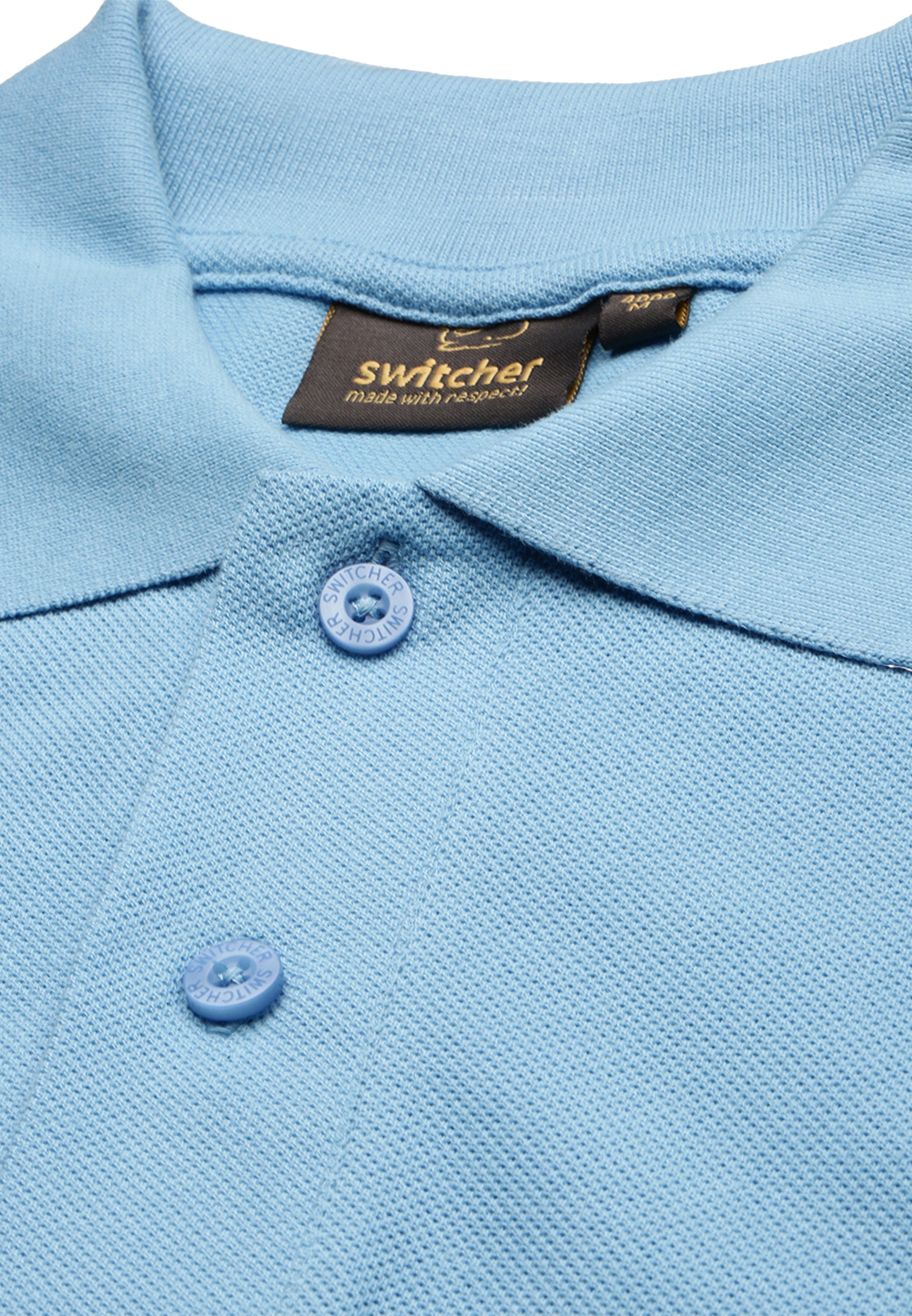 Switcher men's polo samuel color/blue ice