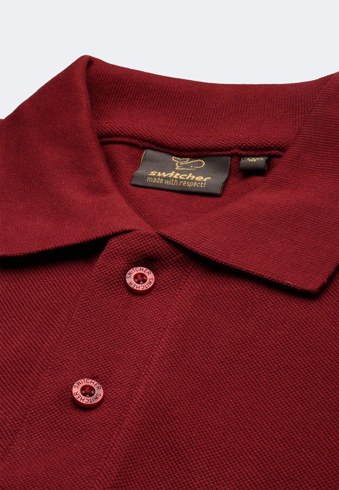 Switcher men's polo samuel color/158 burgundy