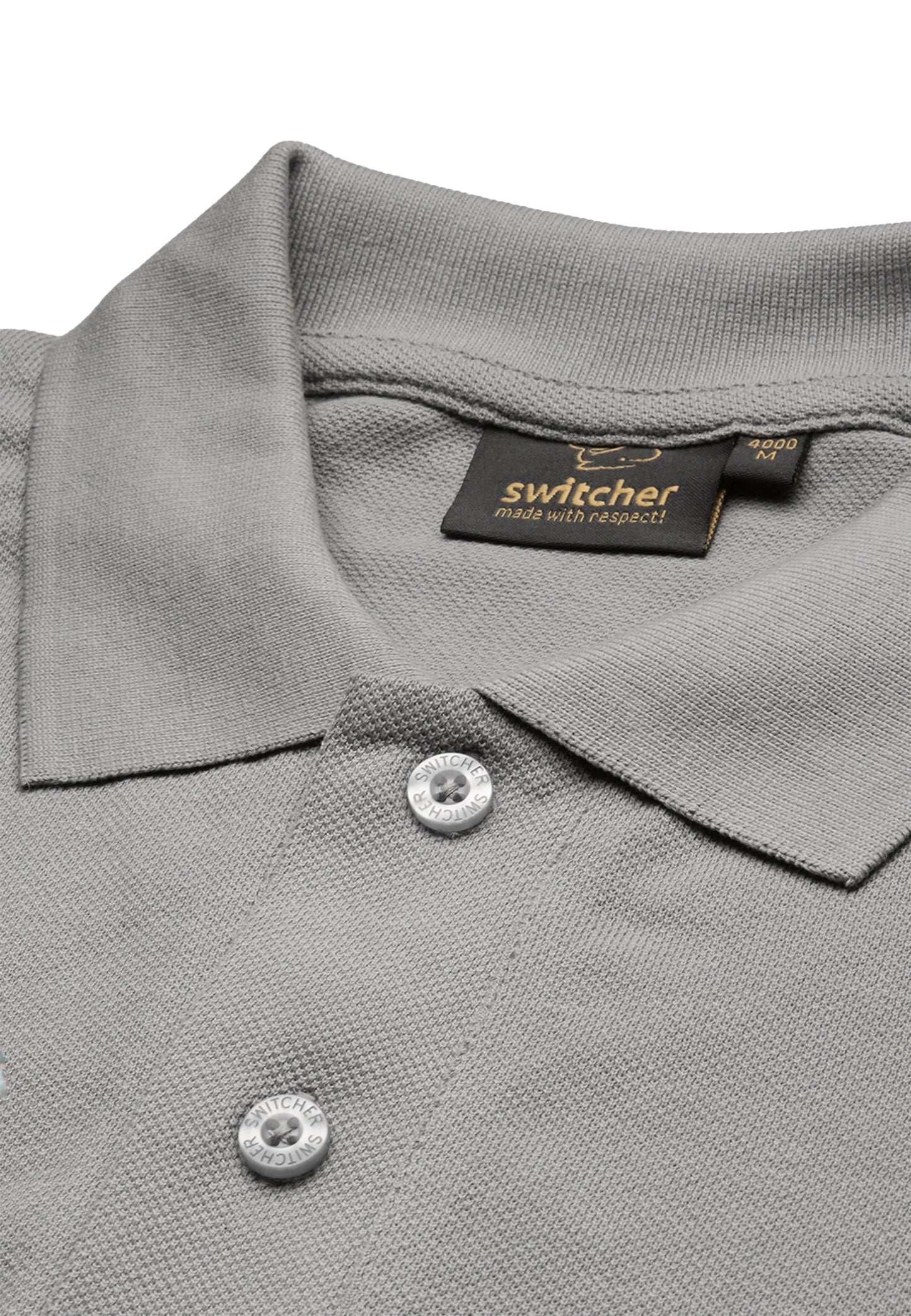 Switcher men's polo samuel color/402 gris fonce