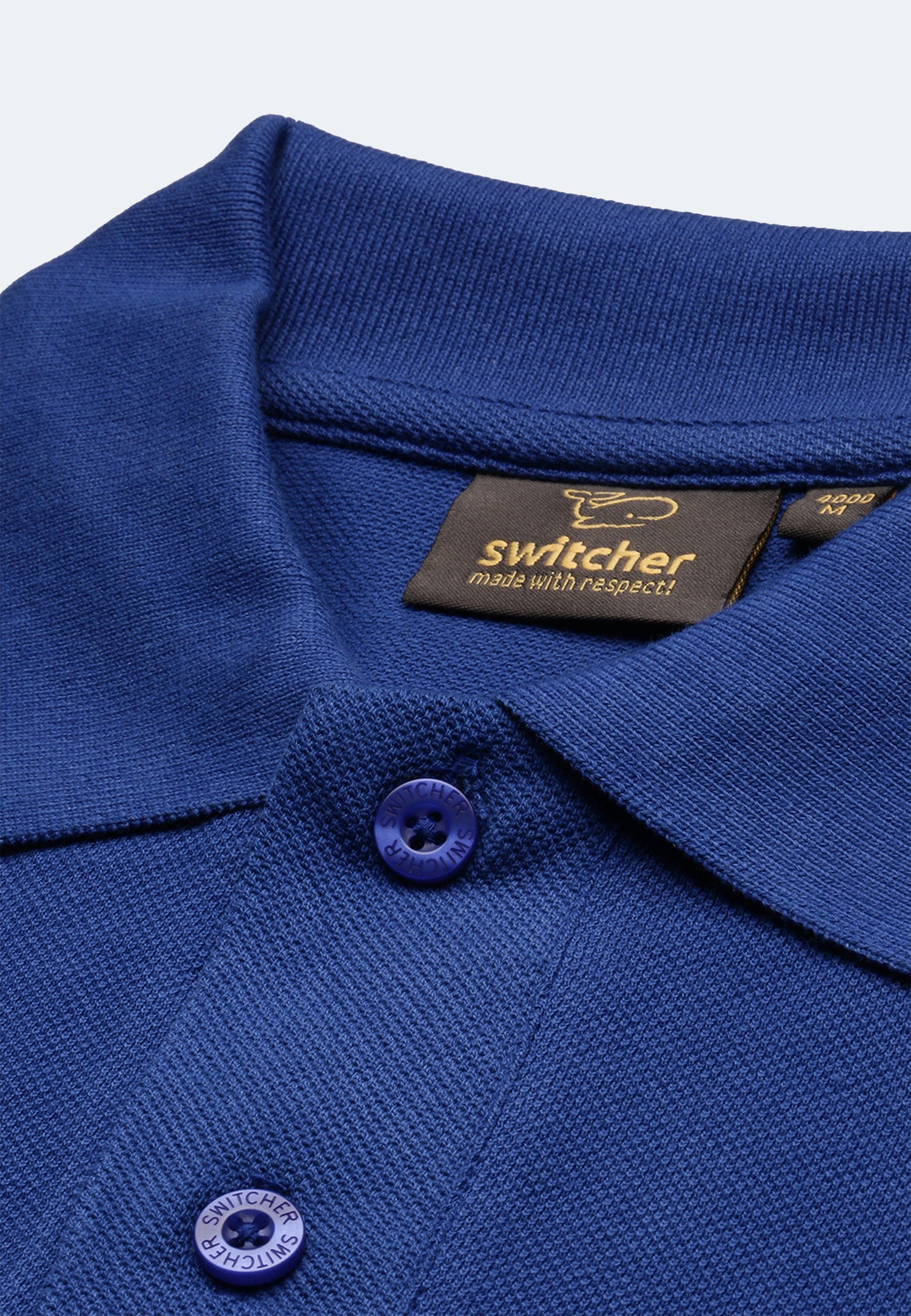 Switcher men's polo samuel color/ocean