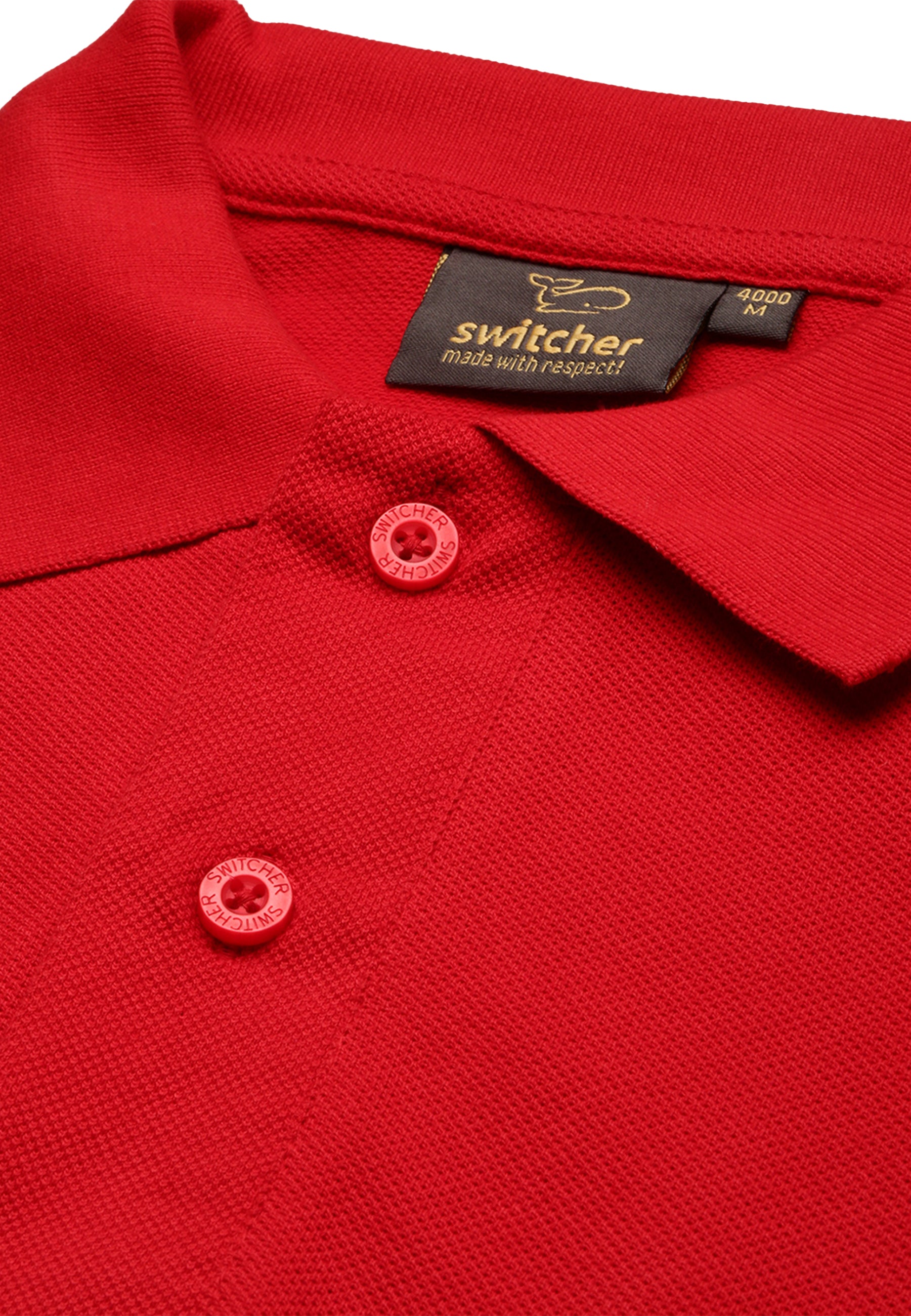 Switcher men's polo samuel color/rouge
