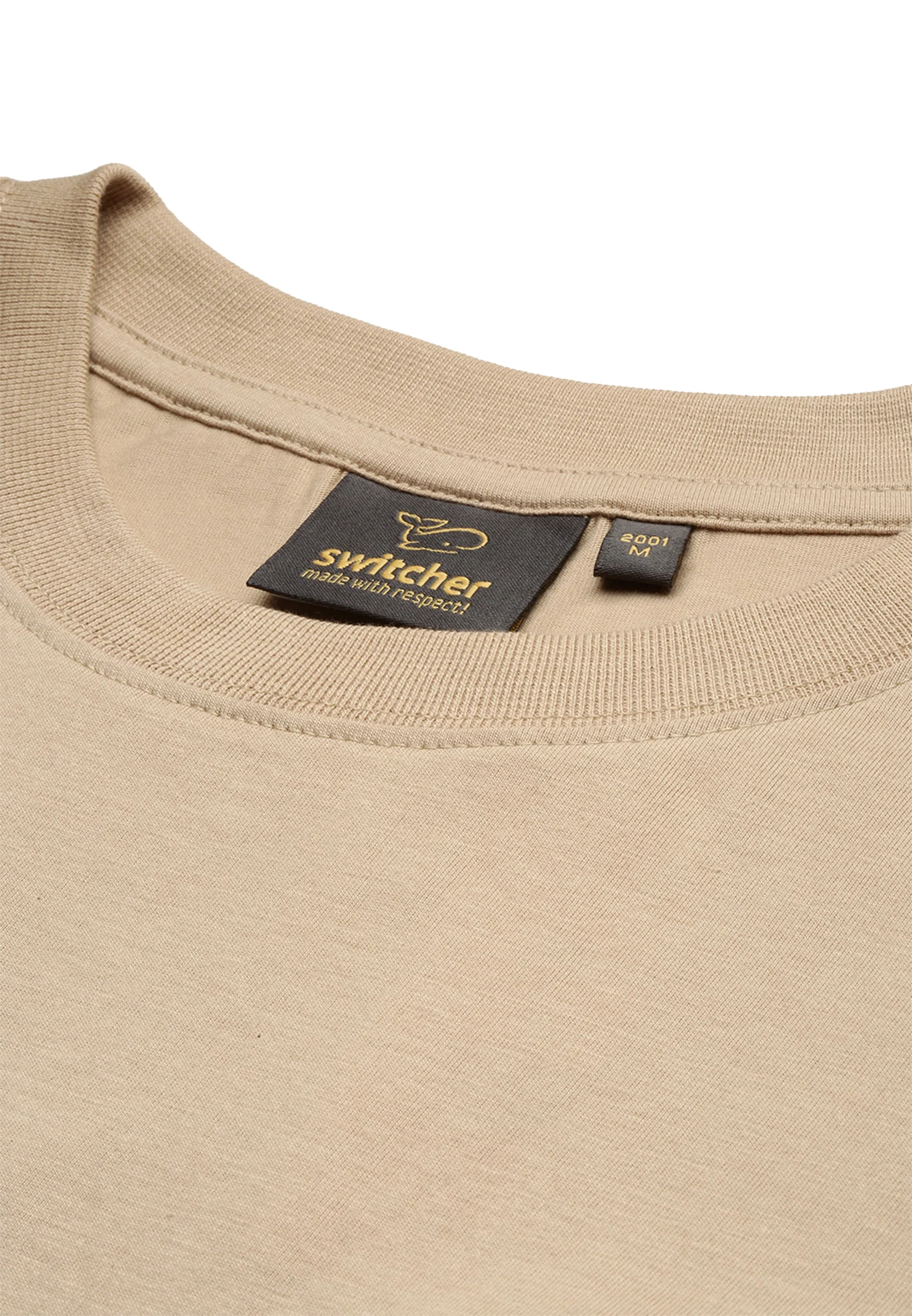 Switcher men's shirt Bob color/amande
