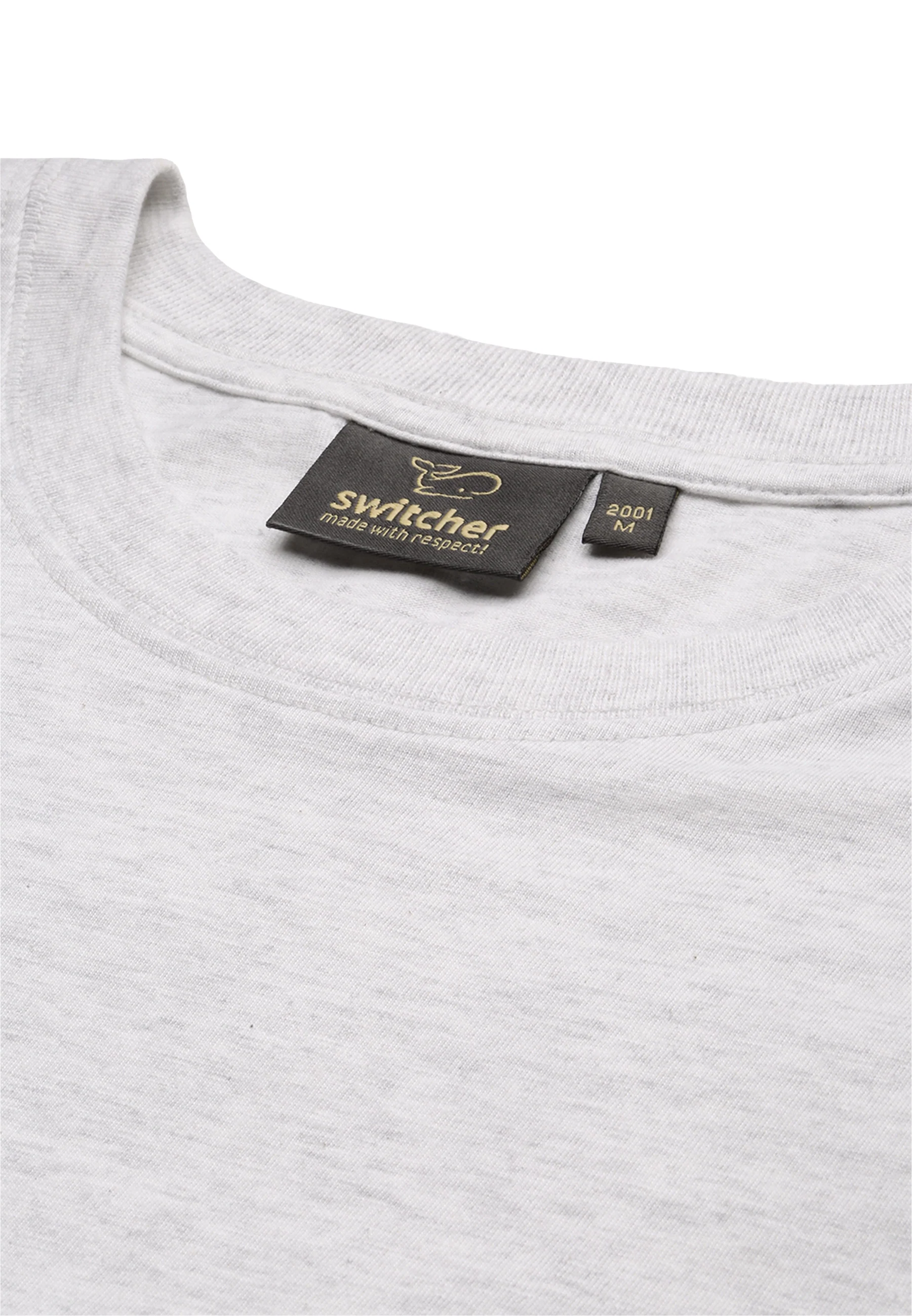 Switcher men's shirt Bob color/blanc chine
