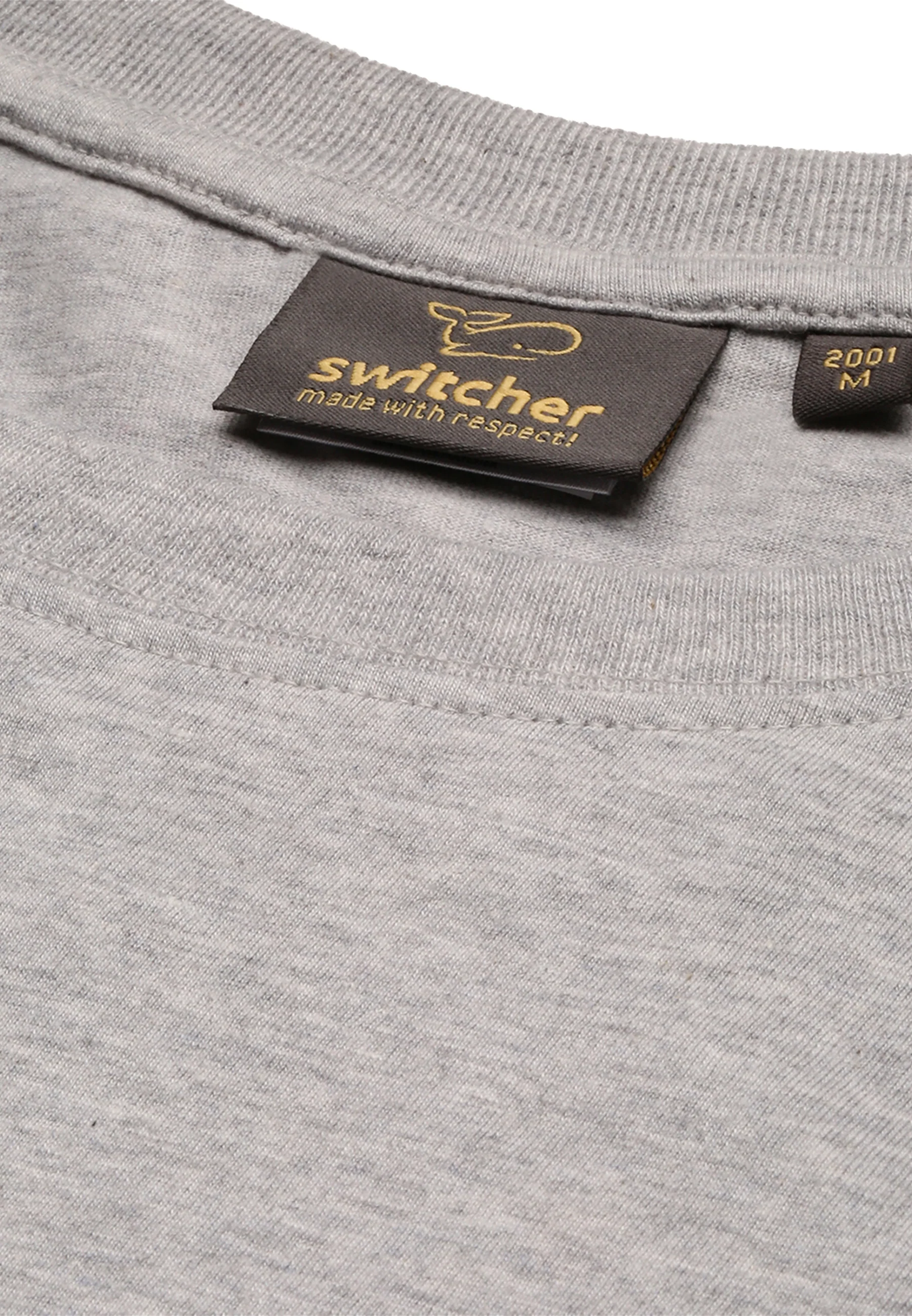 Switcher men's shirt Bob color/gris chine