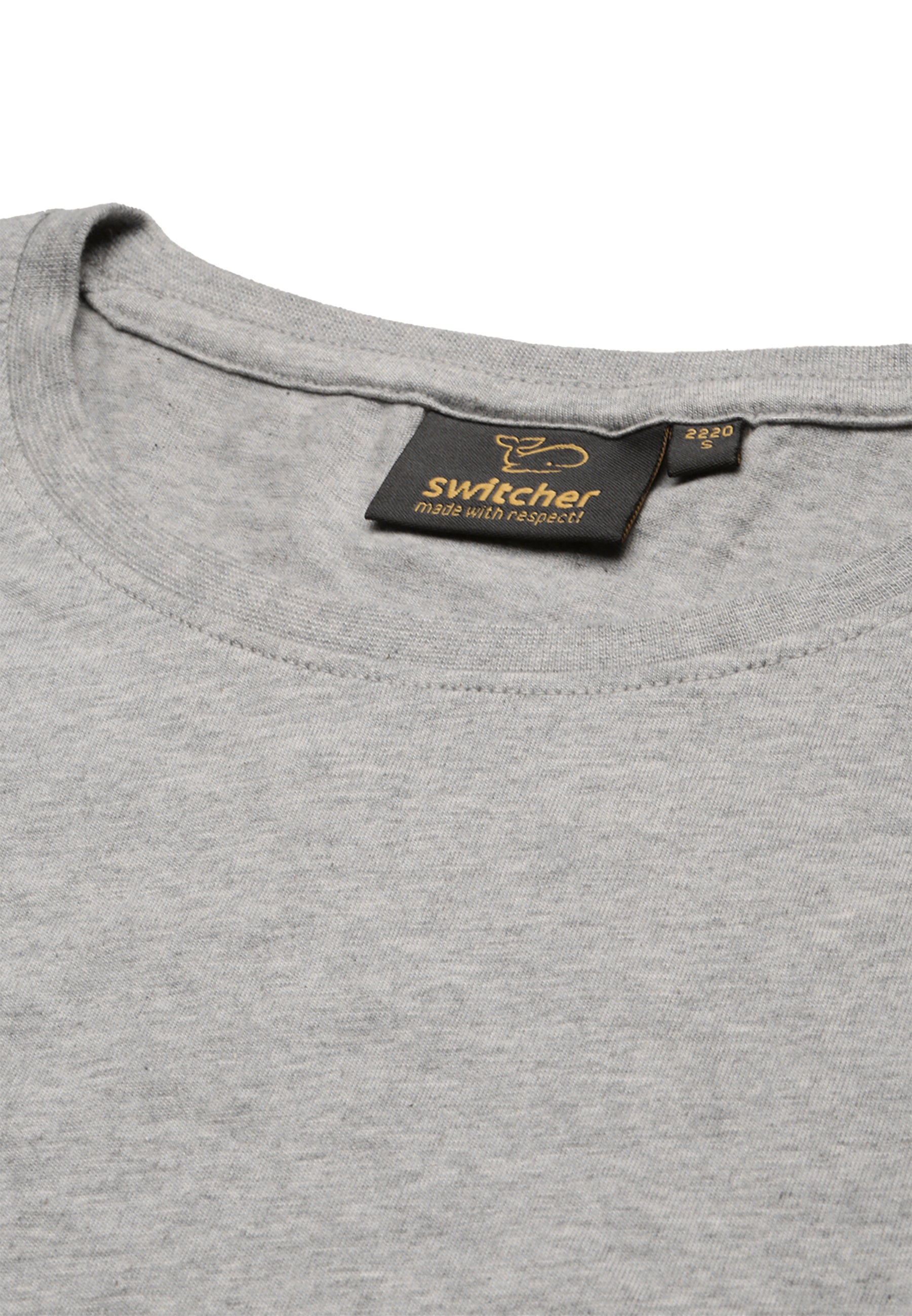 Switcher shirt lady gaia color/gris chine