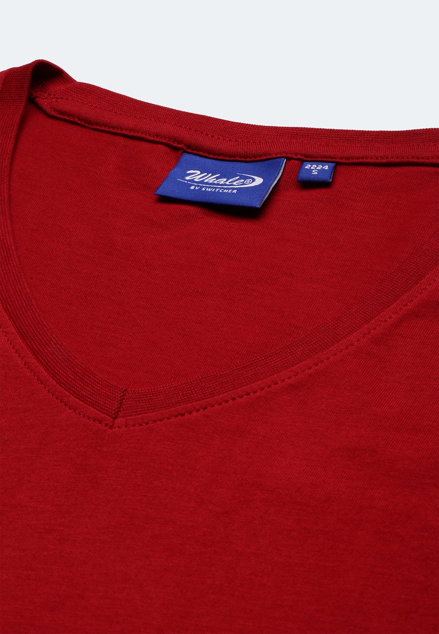 Switcher shirt Lady whale color/107 ketchup