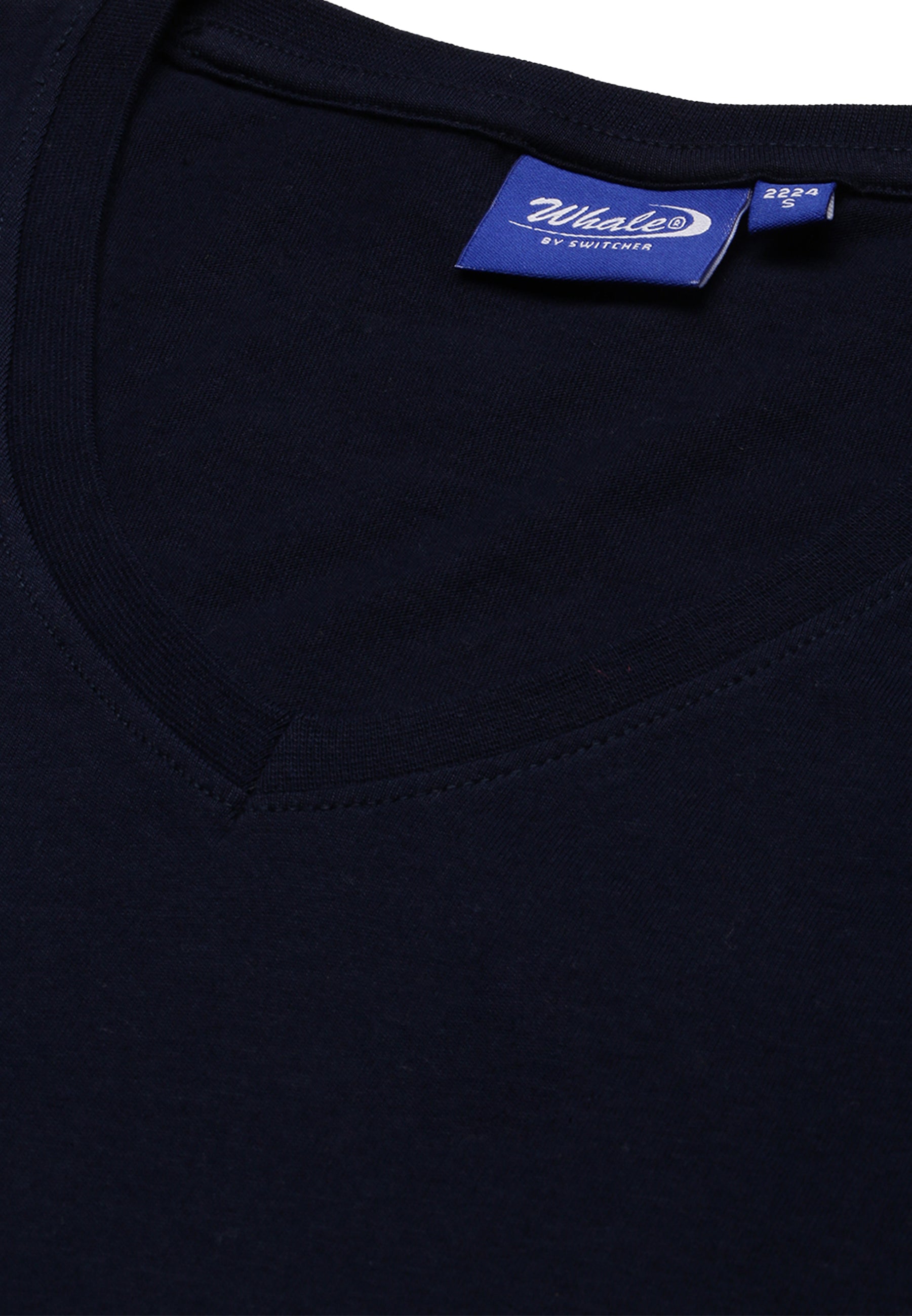 Switcher shirt Lady whale color/navy
