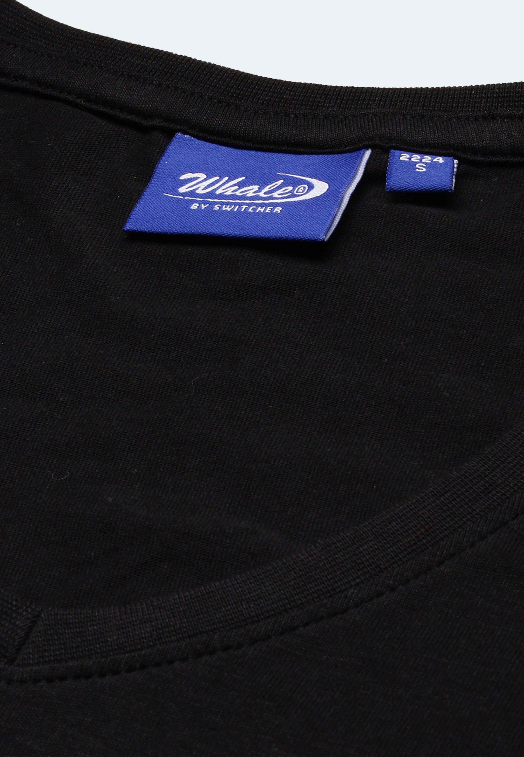Switcher shirt Lady whale color/noir
