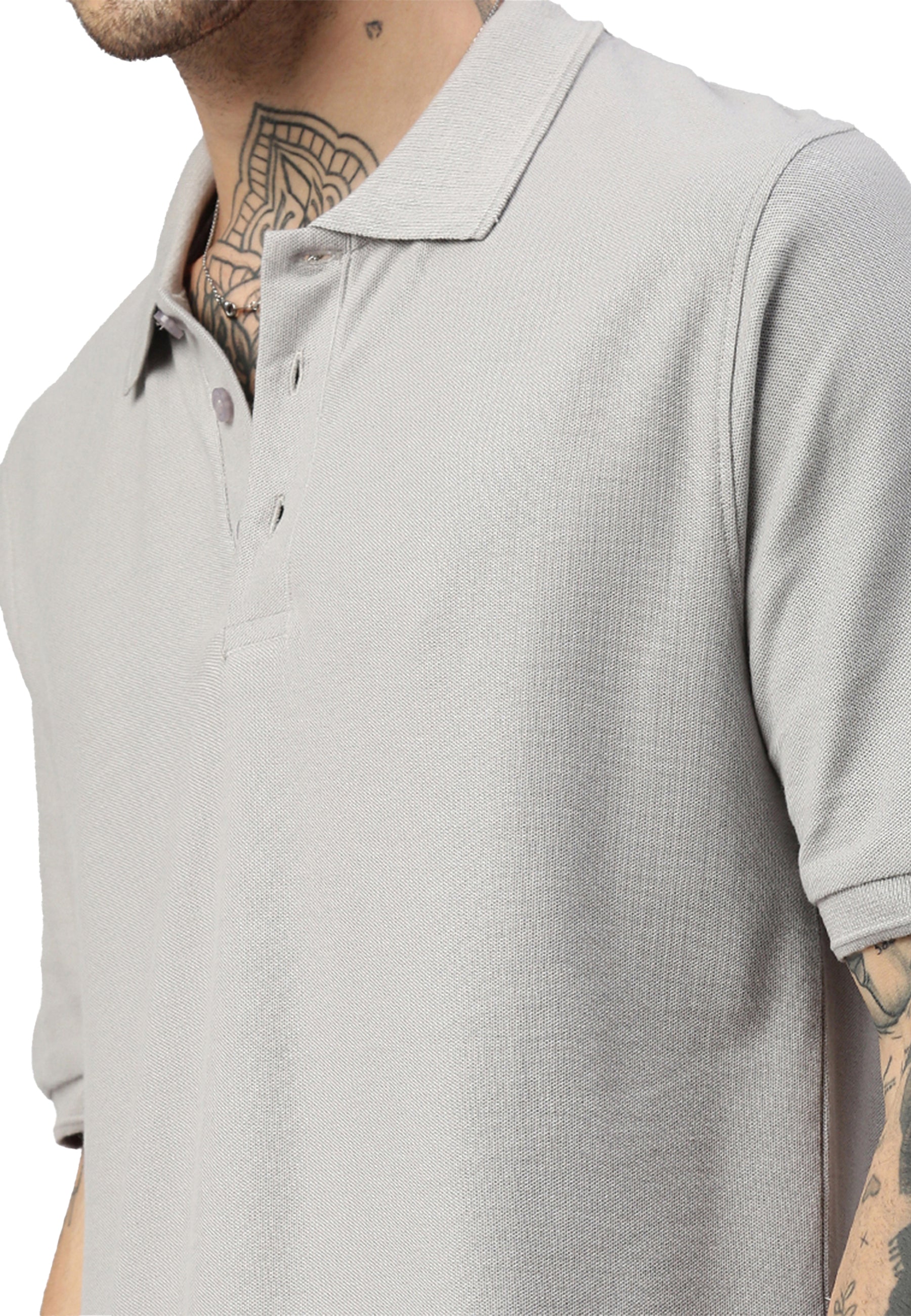 Switcher men's polo john color/gris fonce