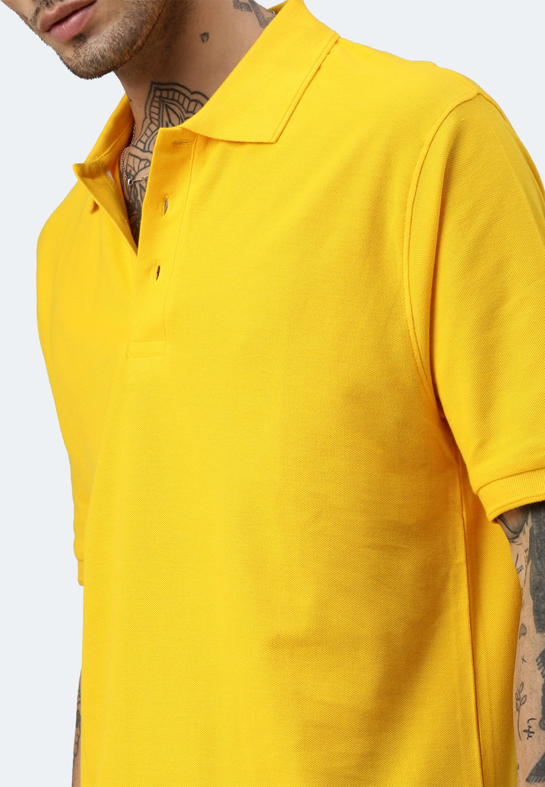 Switcher men's polo john color/jaune