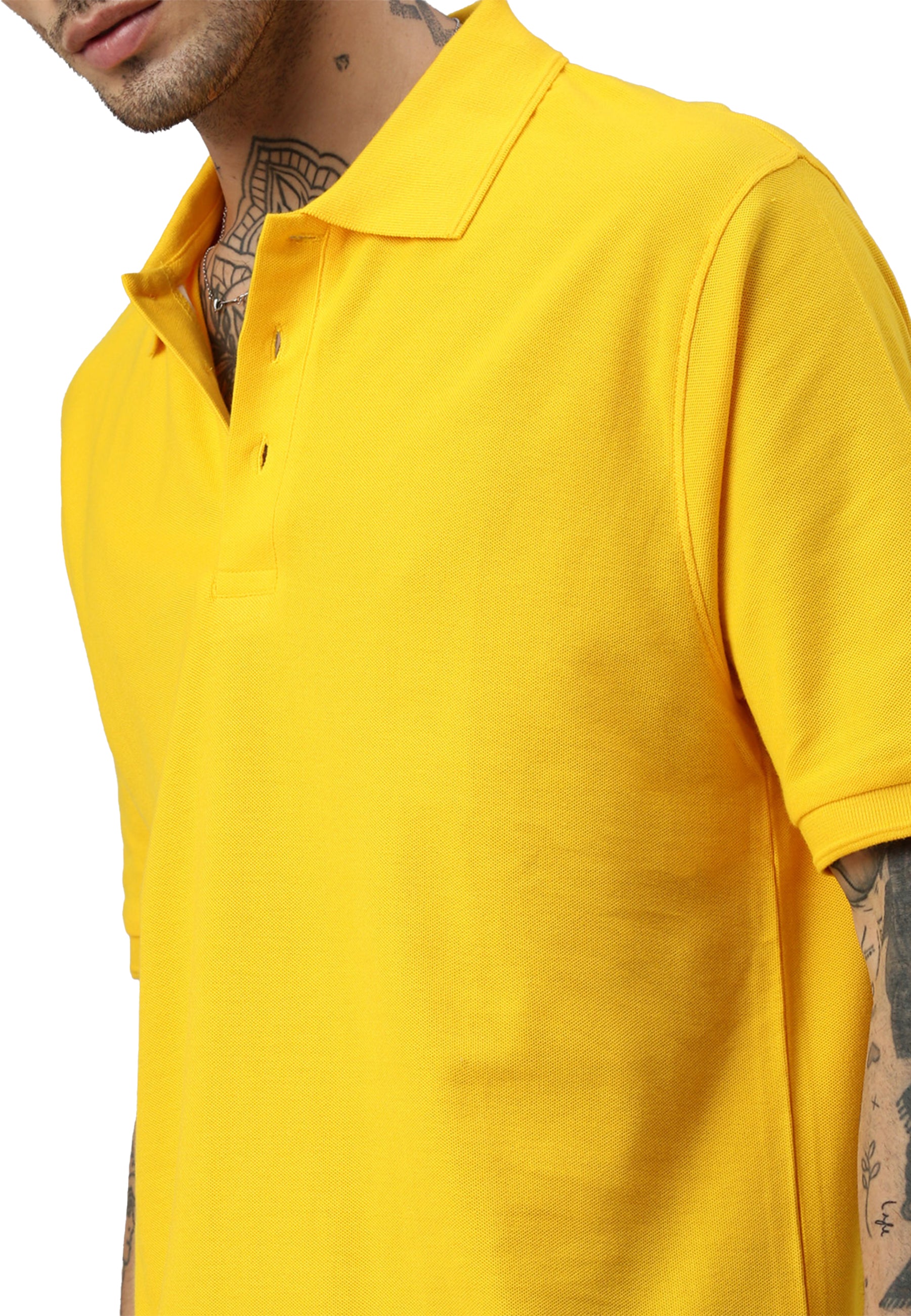Switcher men's polo john color/jaune