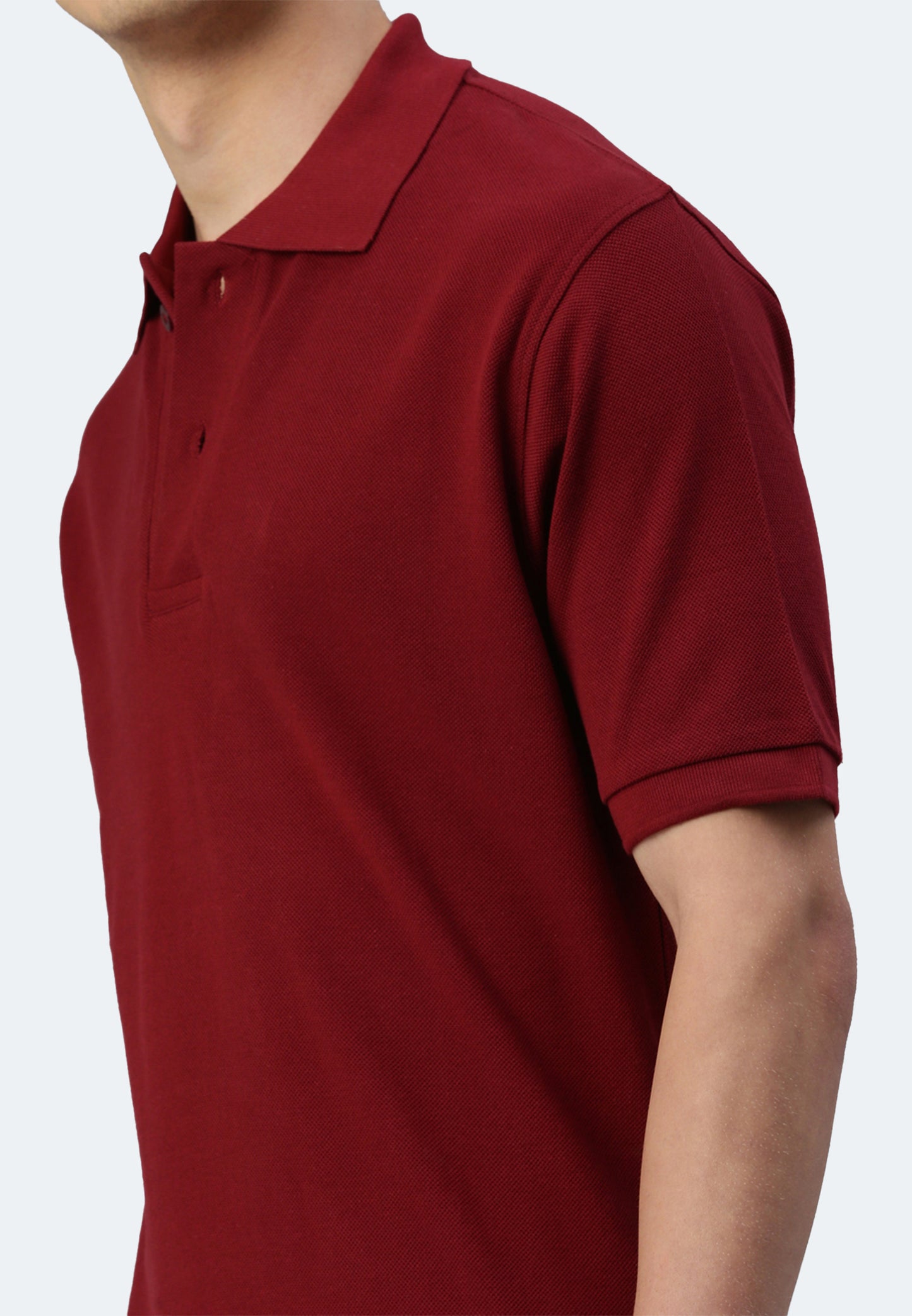 Switcher men's polo samuel color/158 burgundy