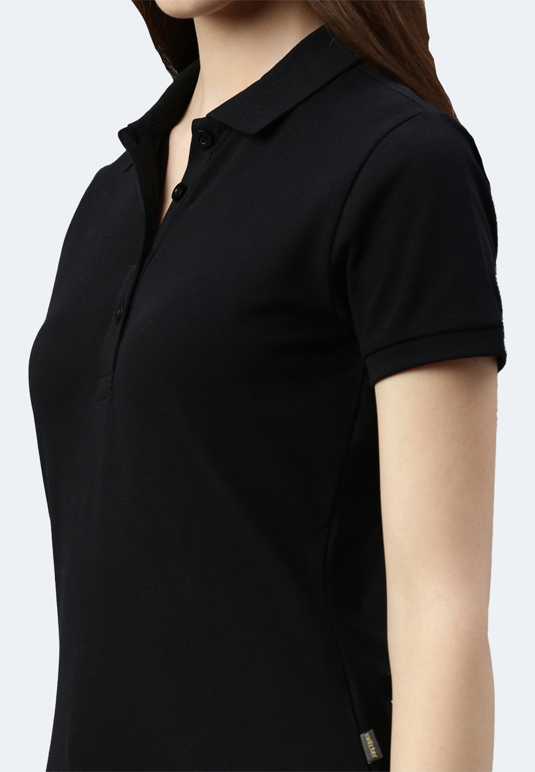 Switcher Lady polo stacy color/noir